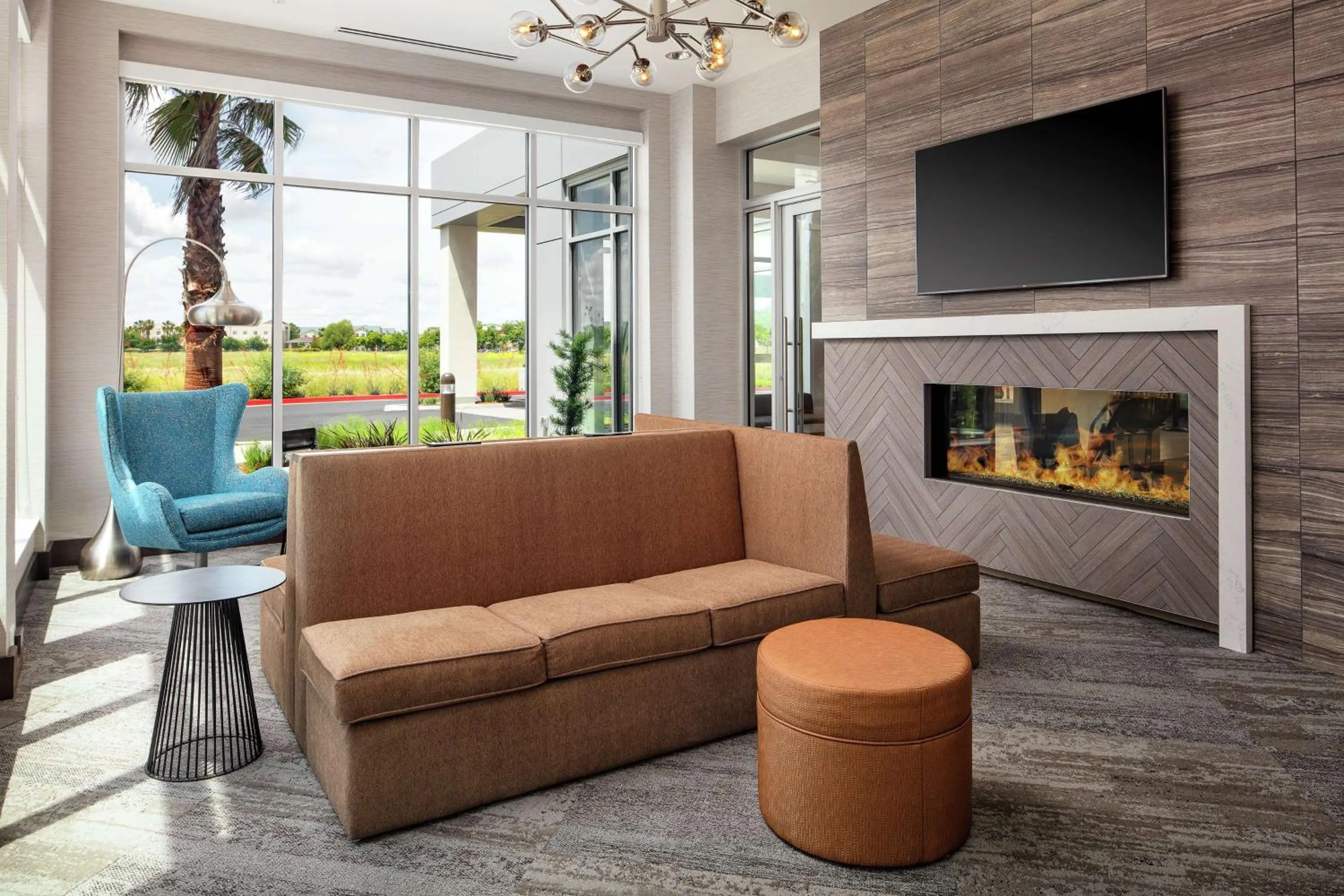 Lobby or reception in Hilton Garden Inn Sacramento Airport Natomas