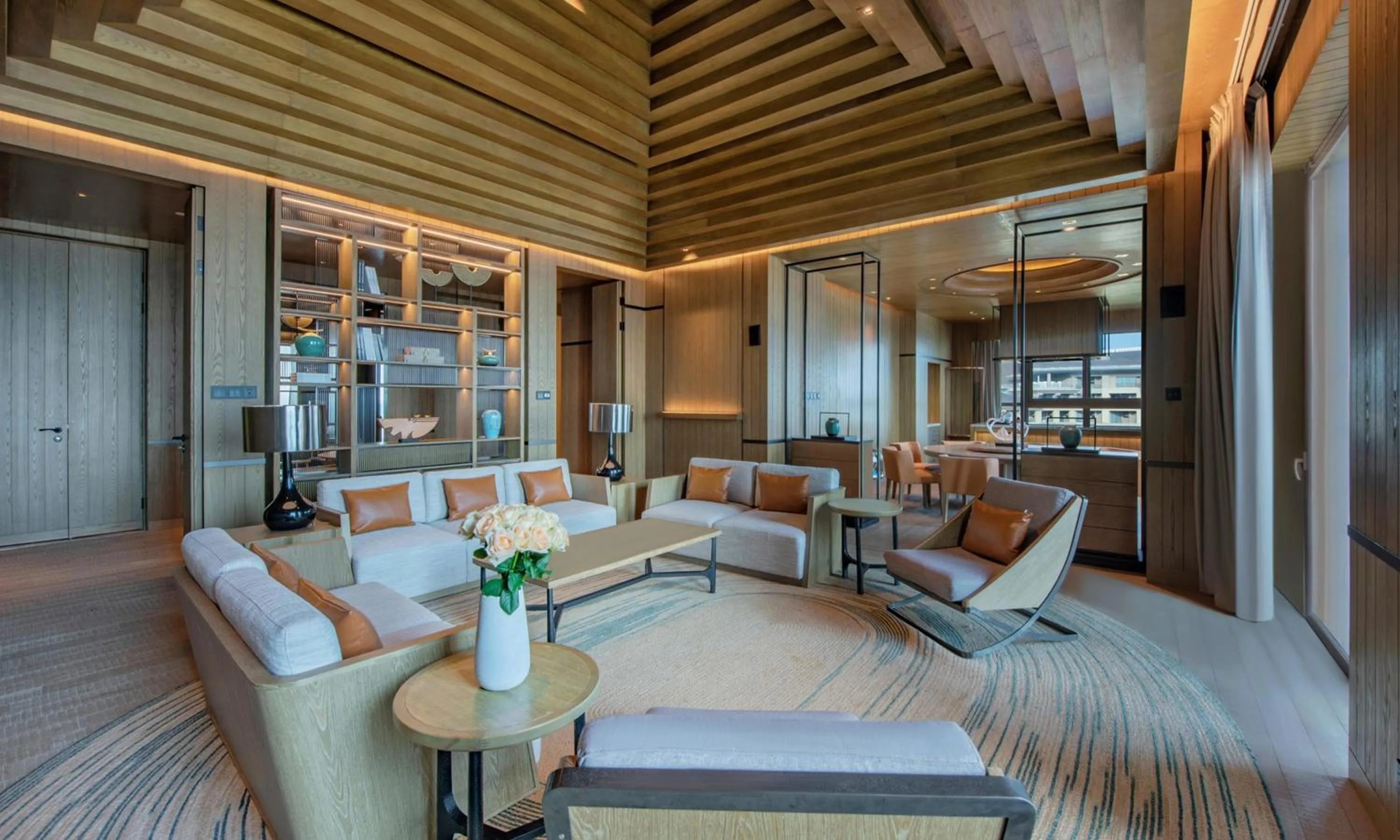 Living room in DoubleTree by Hilton Shanwei