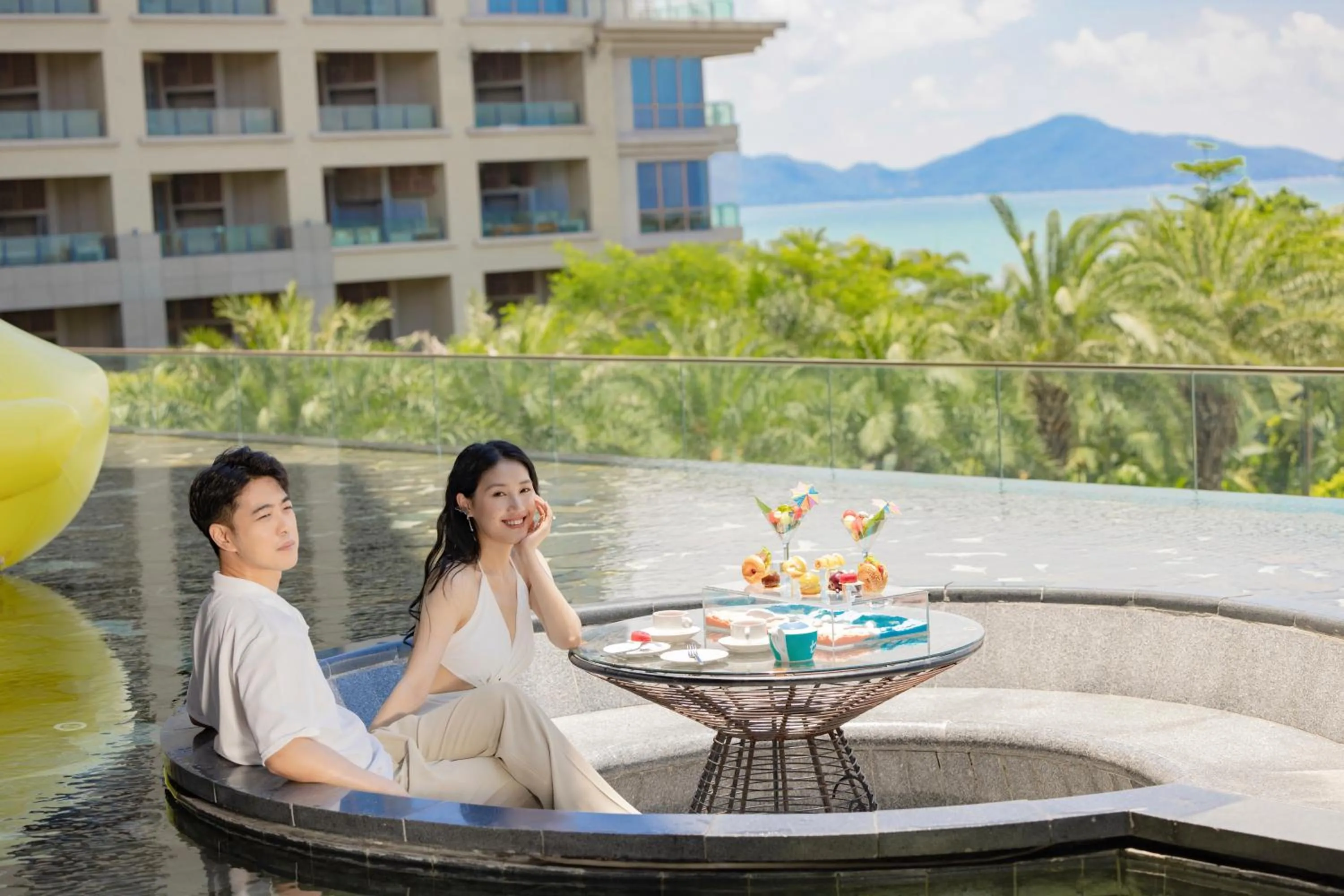 Balcony/Terrace in DoubleTree by Hilton Shanwei