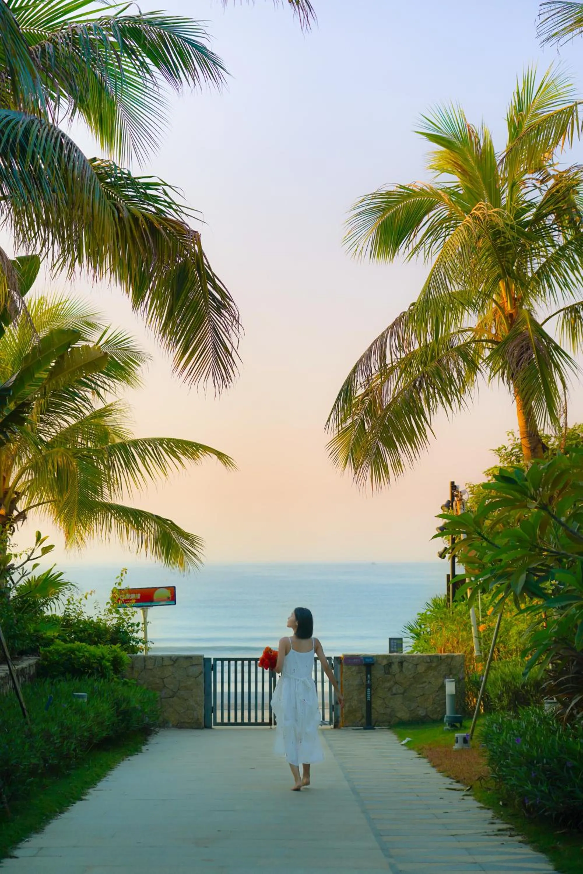 Garden in DoubleTree by Hilton Shanwei