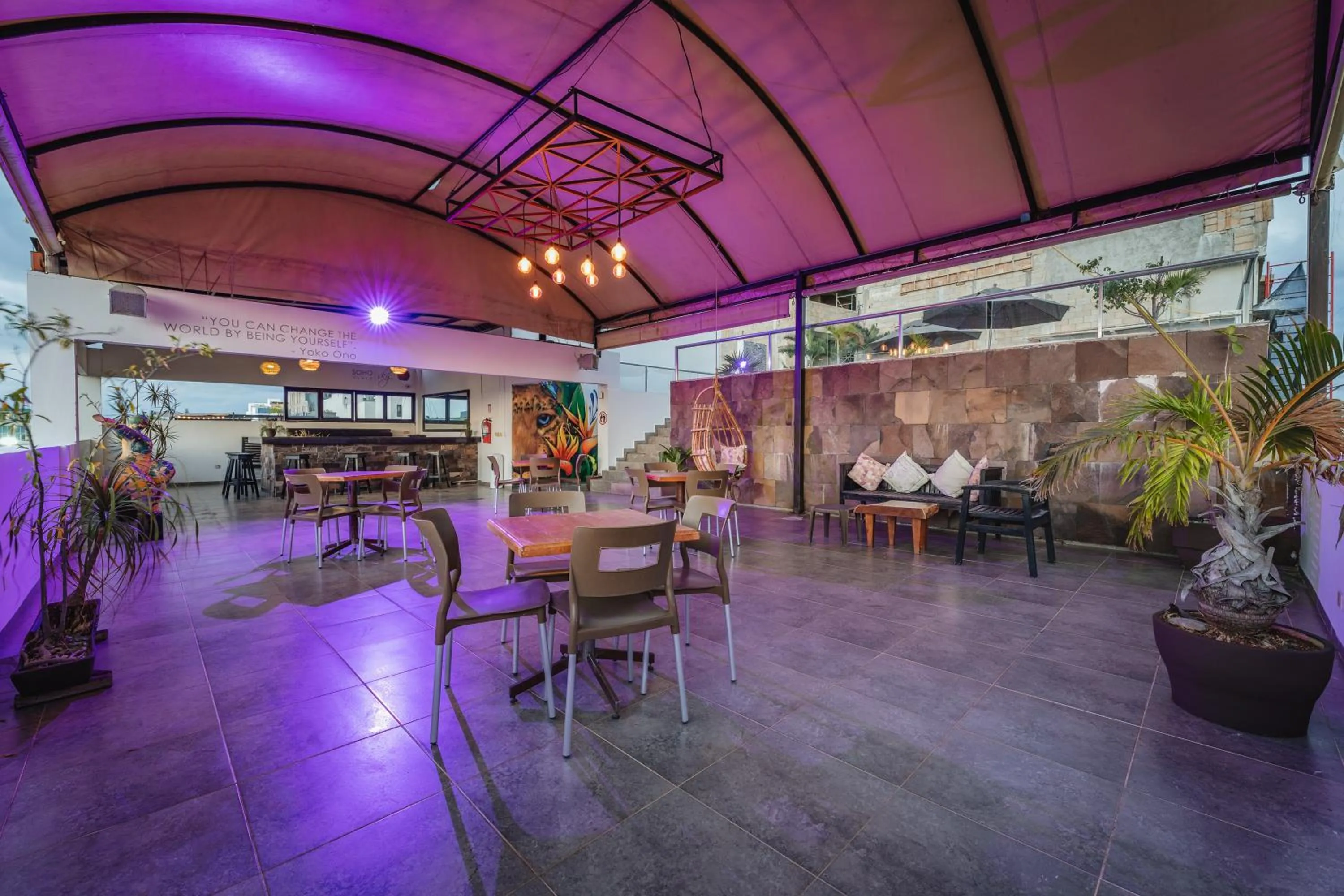 Lounge or bar in Soho Playa Hotel