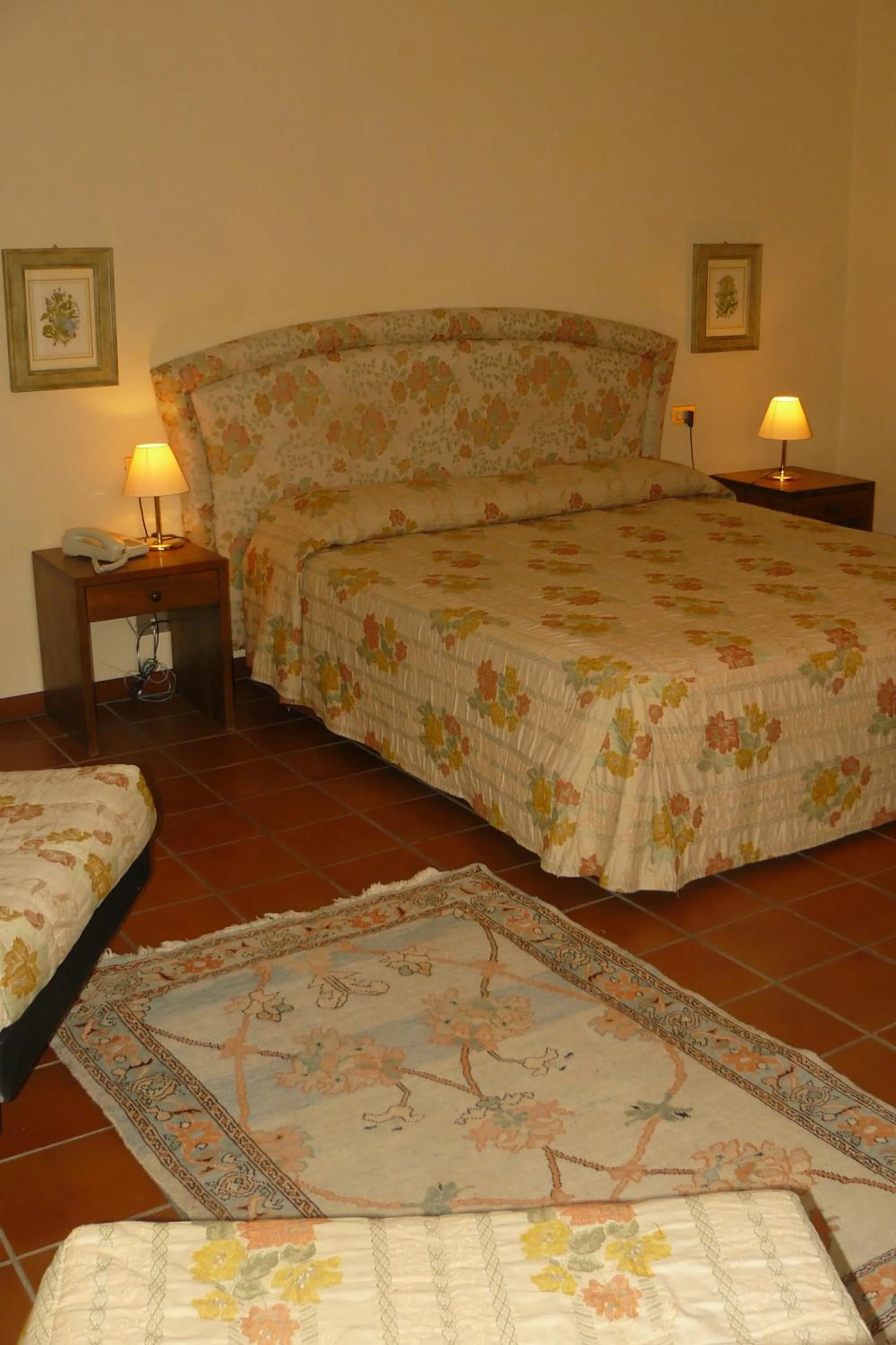 Bed in Hotel La Rocca
