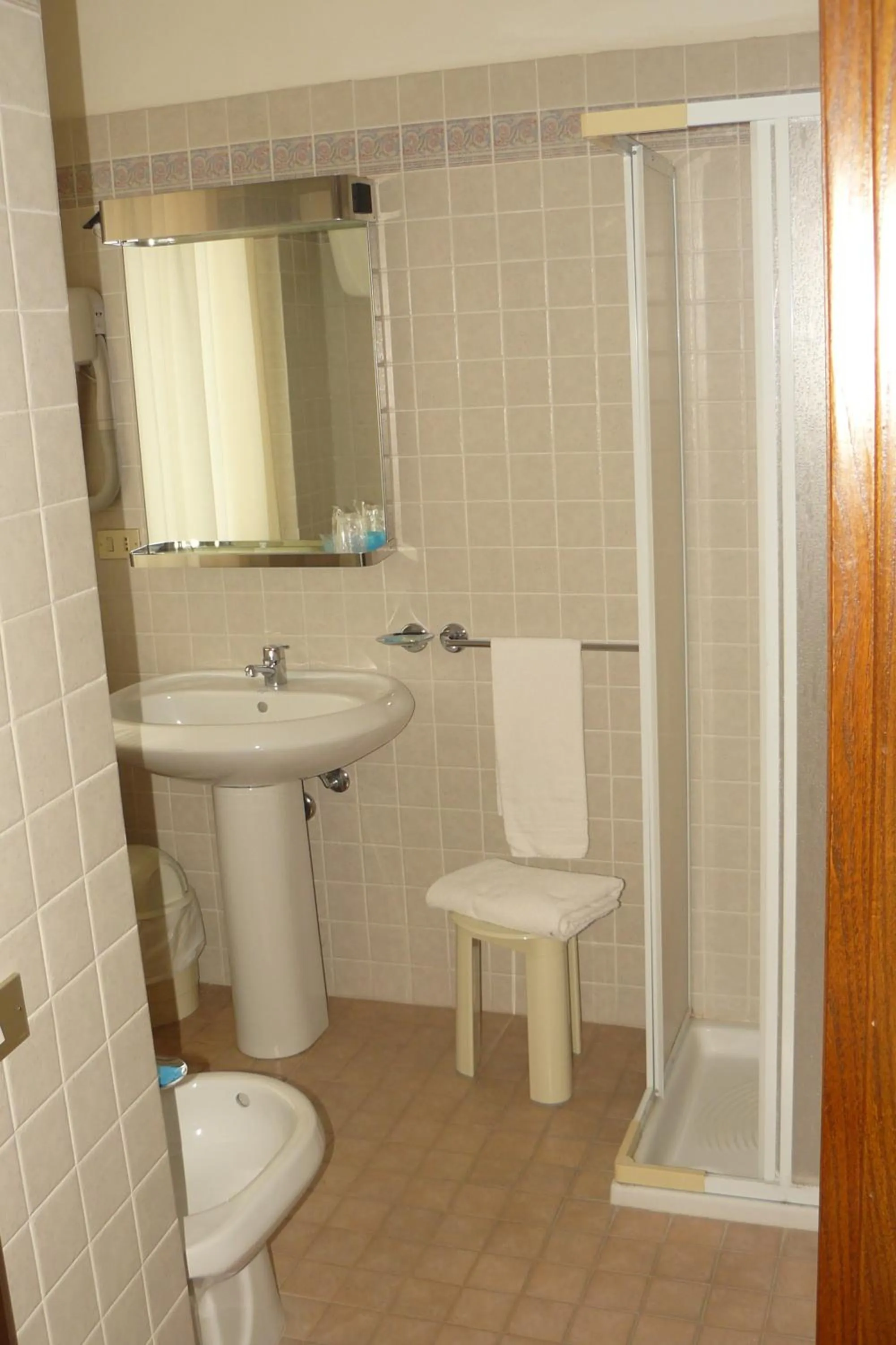 Bathroom in Hotel La Rocca