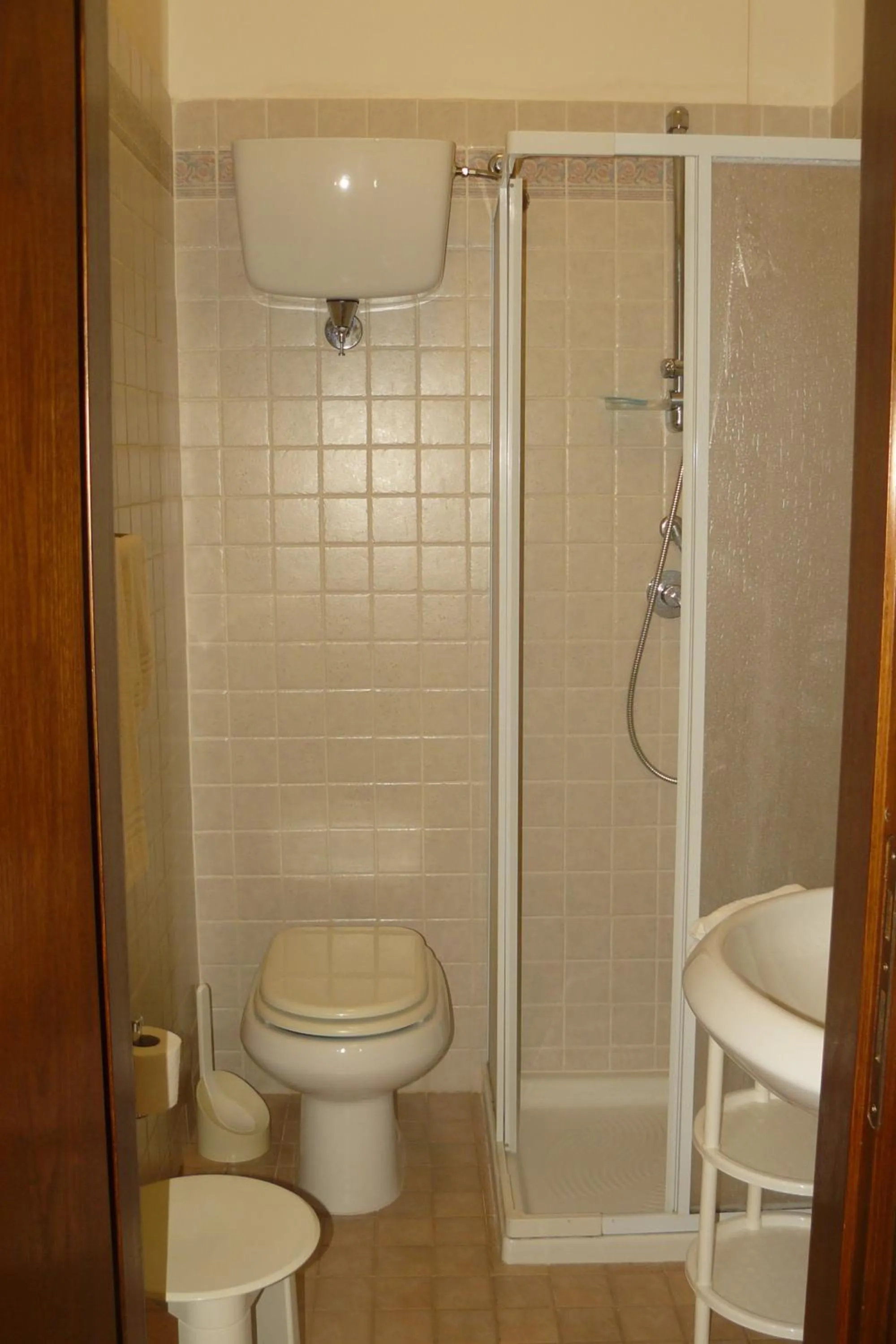 Bathroom in Hotel La Rocca