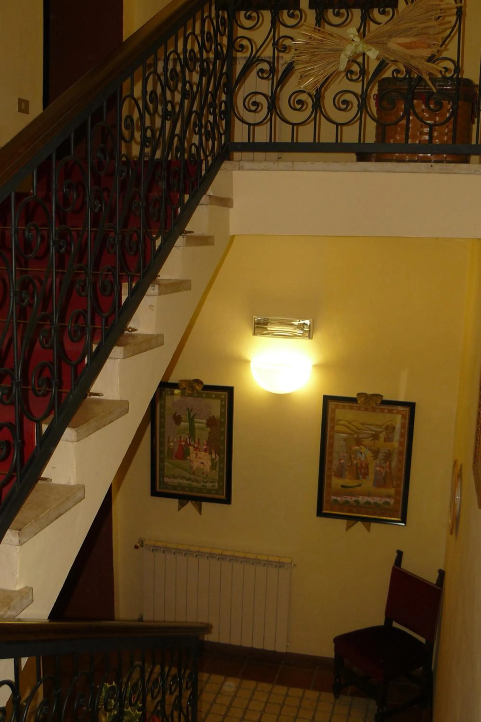 Decorative detail in Hotel La Rocca