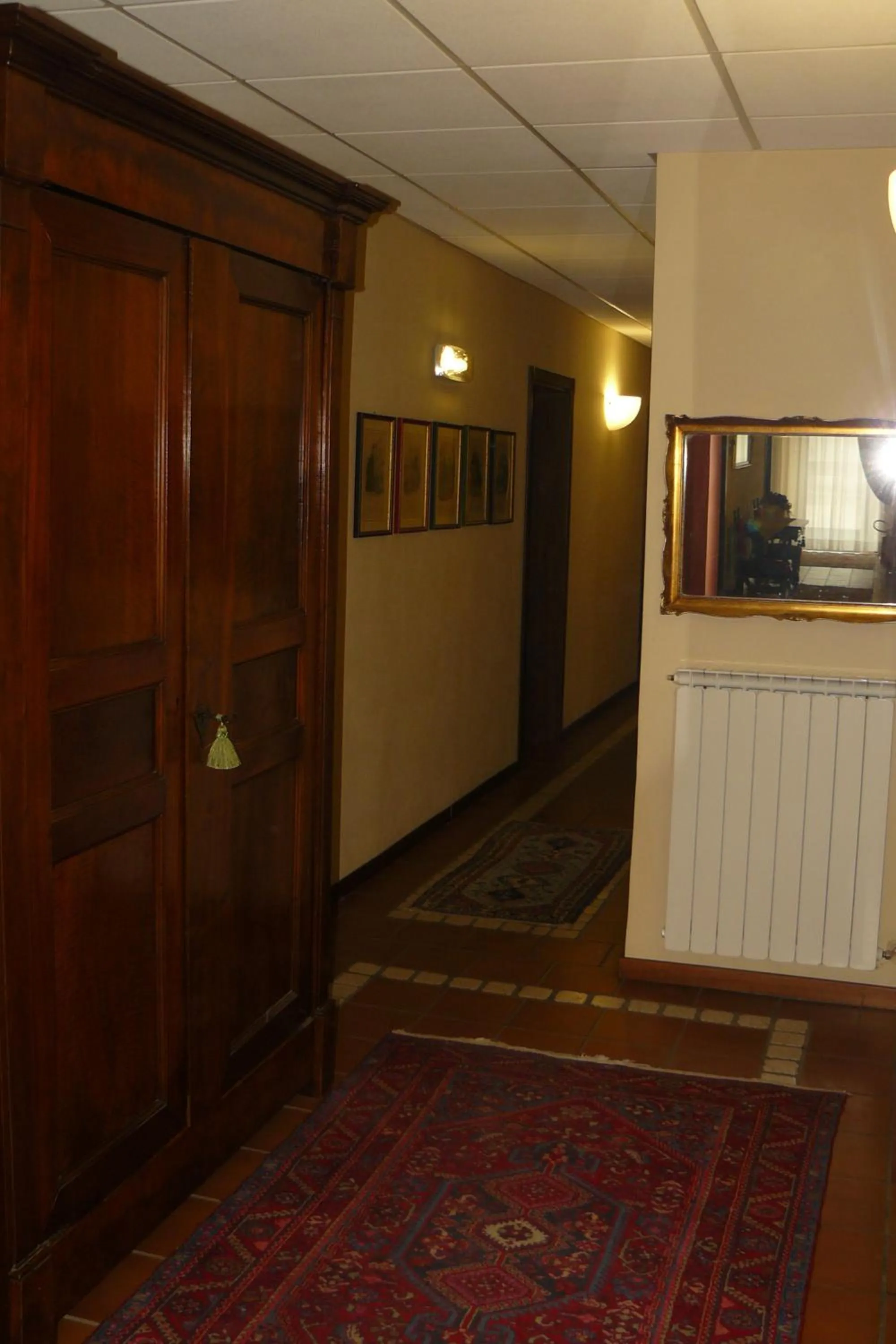 Decorative detail in Hotel La Rocca