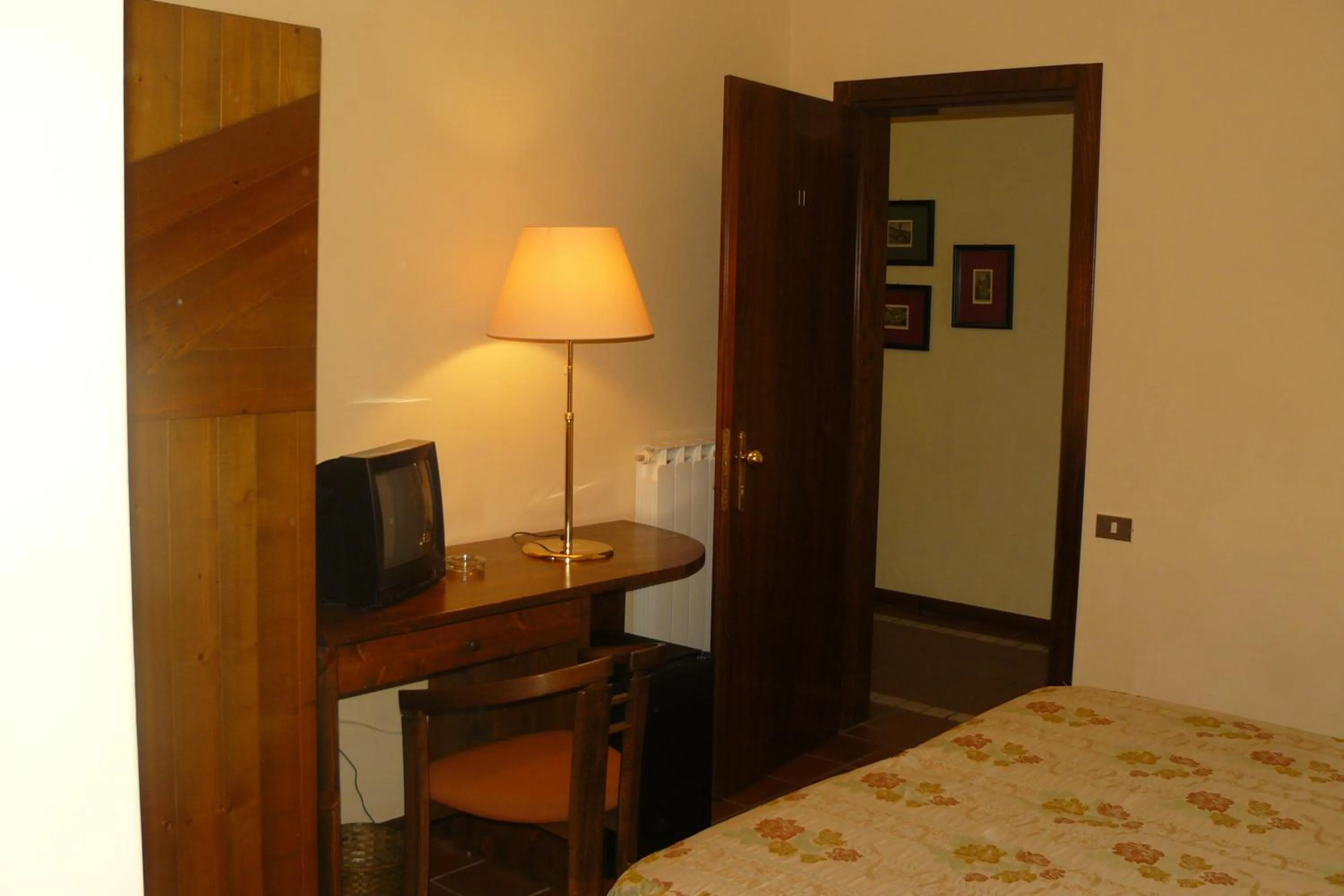 Decorative detail, Bed in Hotel La Rocca