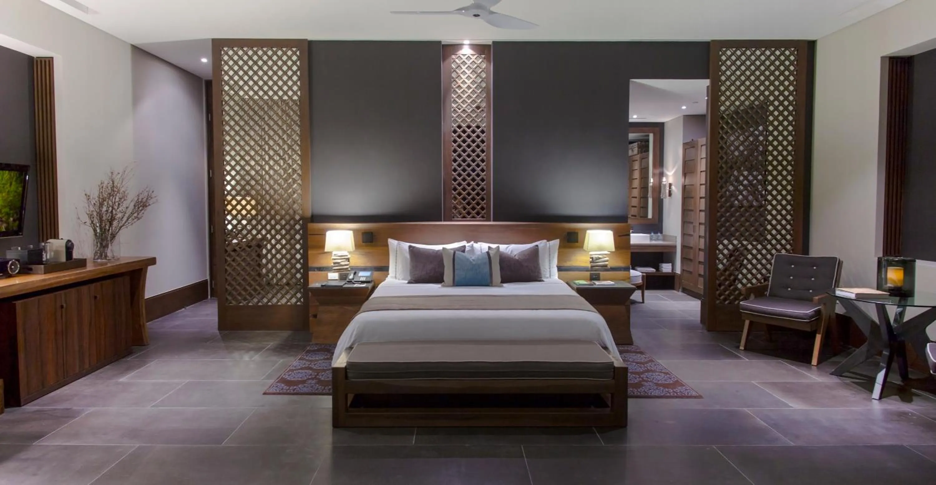 Bed in NIZUC Resort & Spa