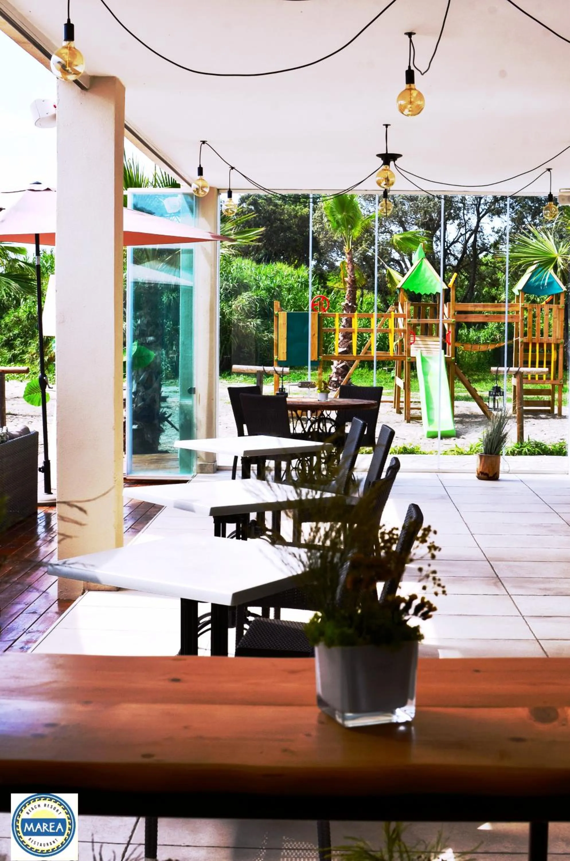 Patio in Residence Marea Resort