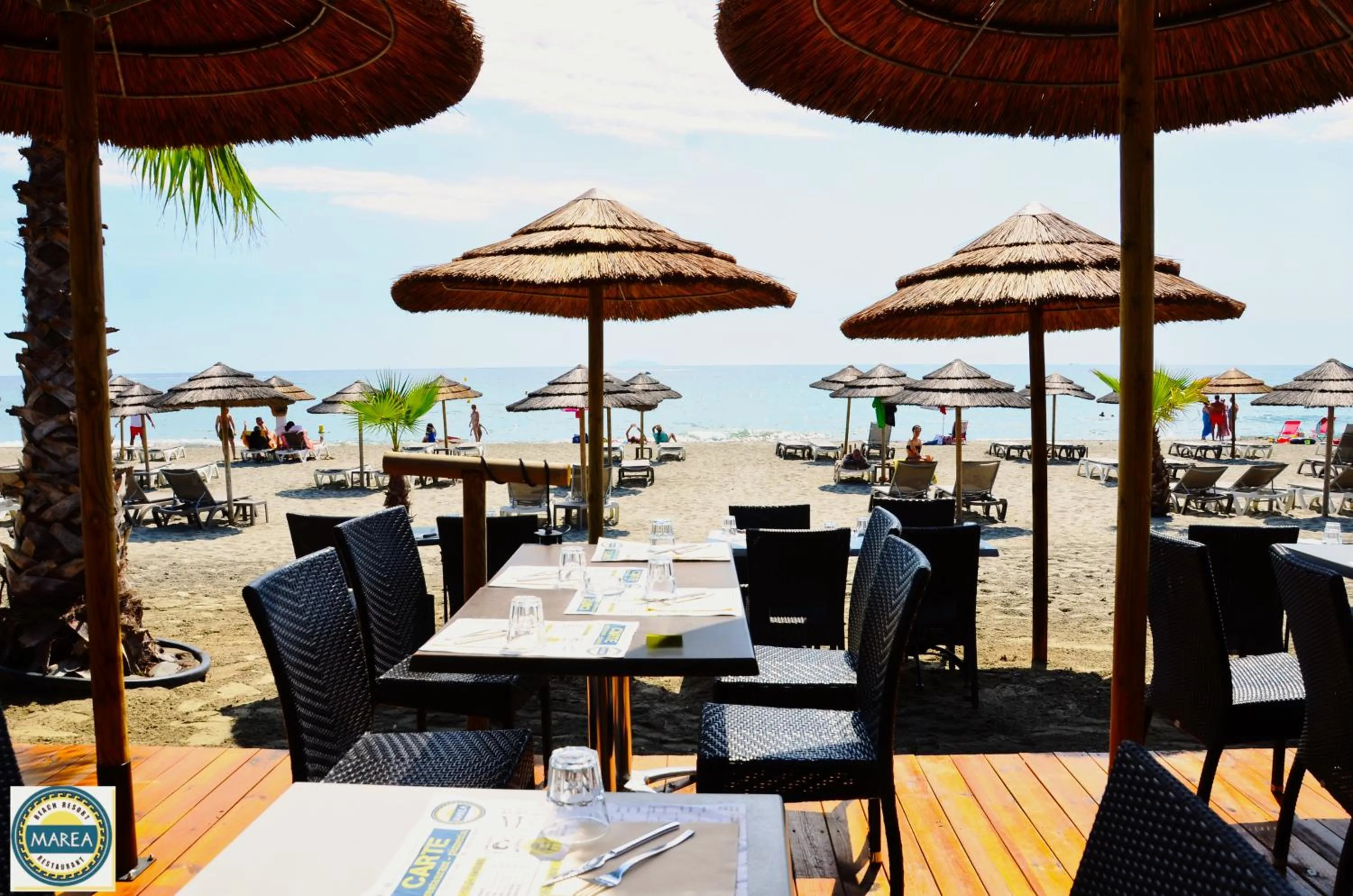 Patio in Residence Marea Resort