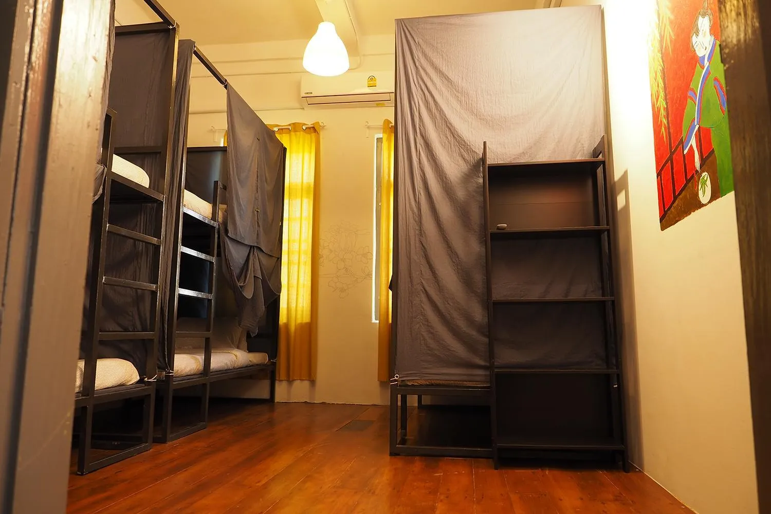 bunk bed in Yu Cafe Hostel