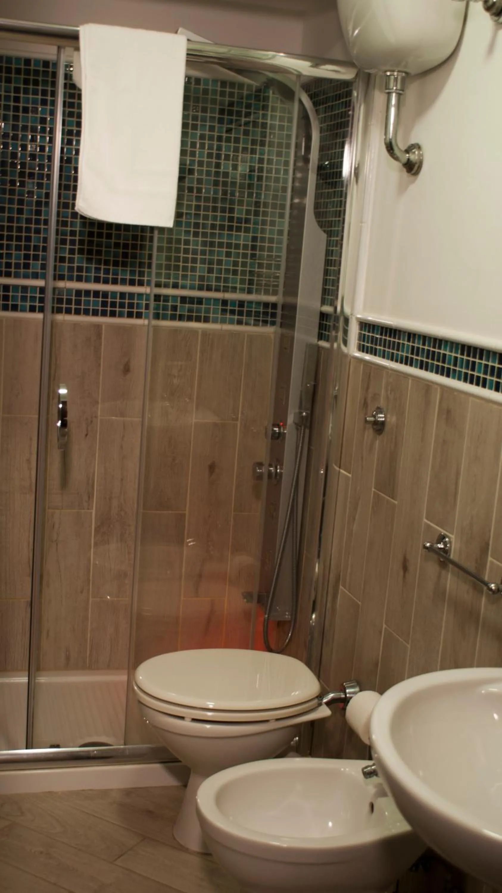 Shower in CapoSperone Resort