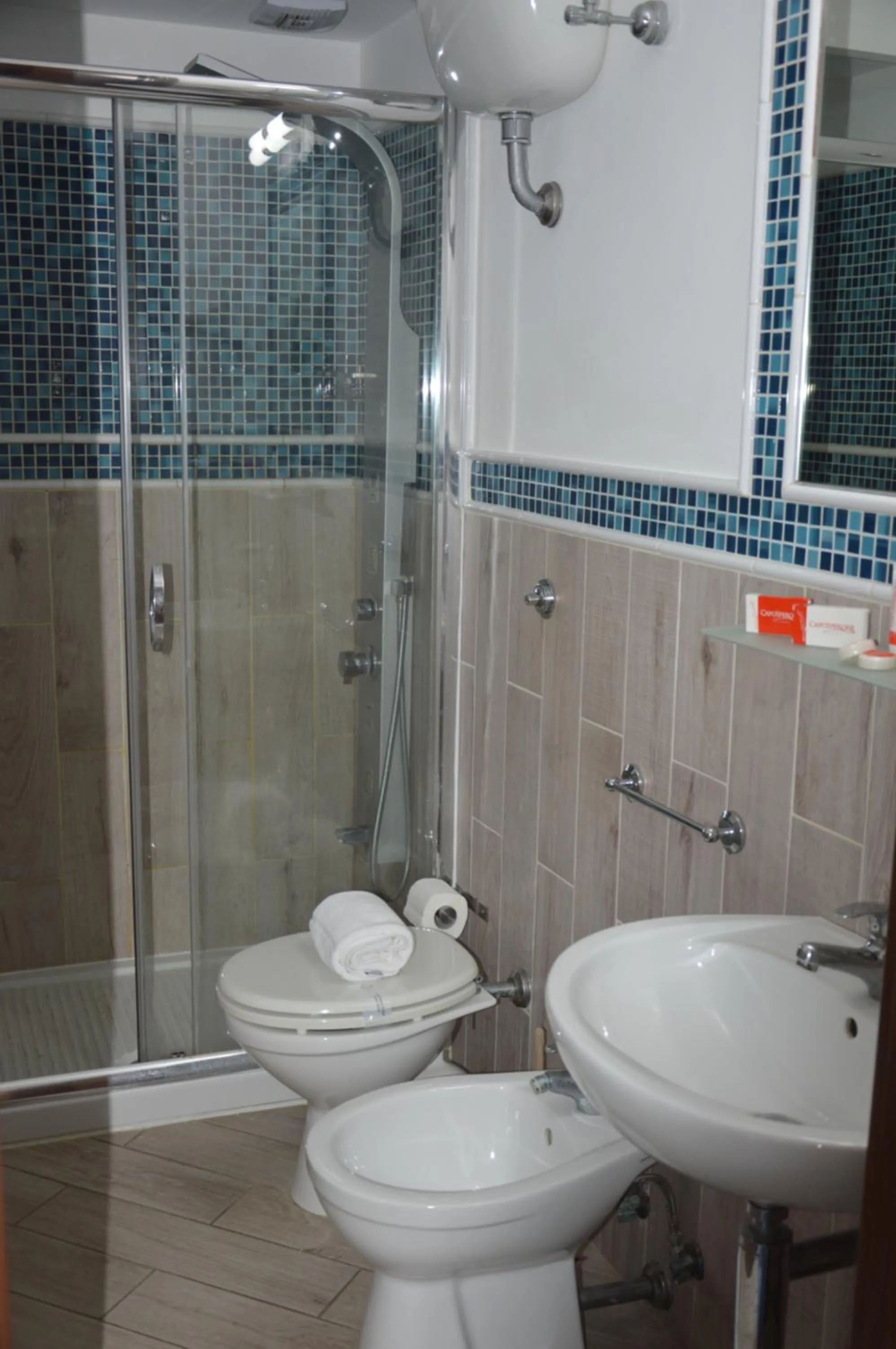 Shower in CapoSperone Resort