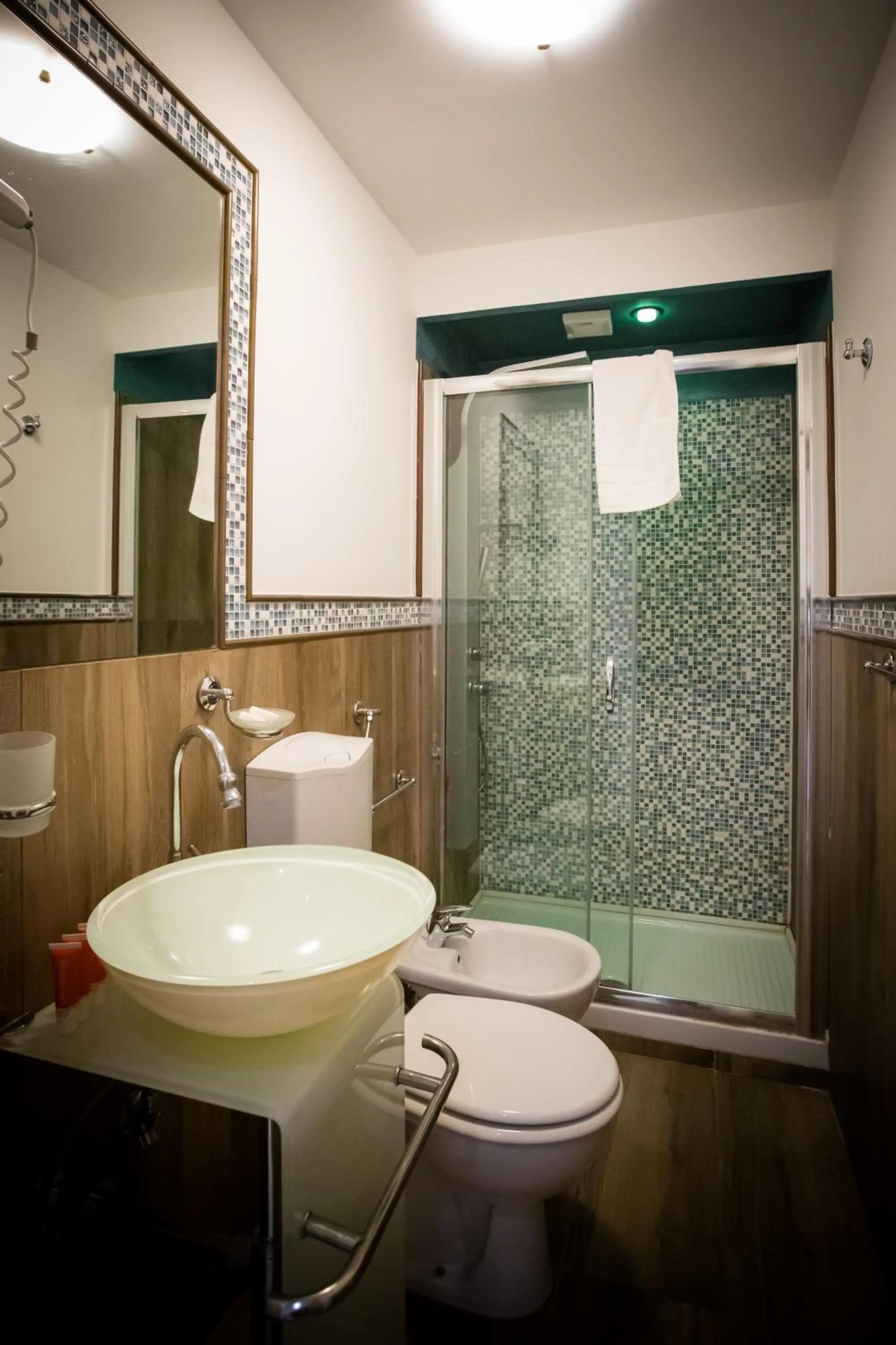 Shower in CapoSperone Resort