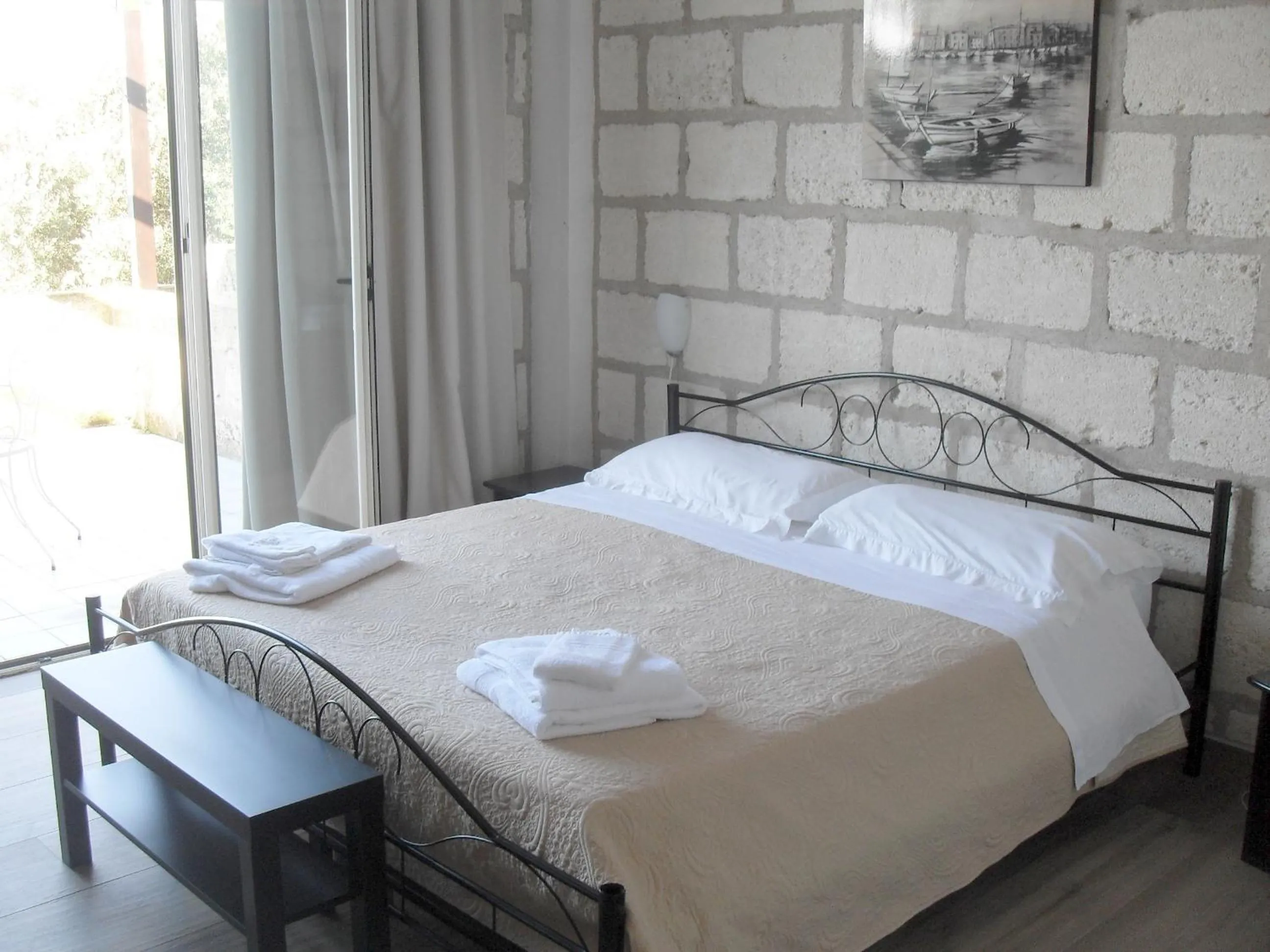 Bed in CapoSperone Resort