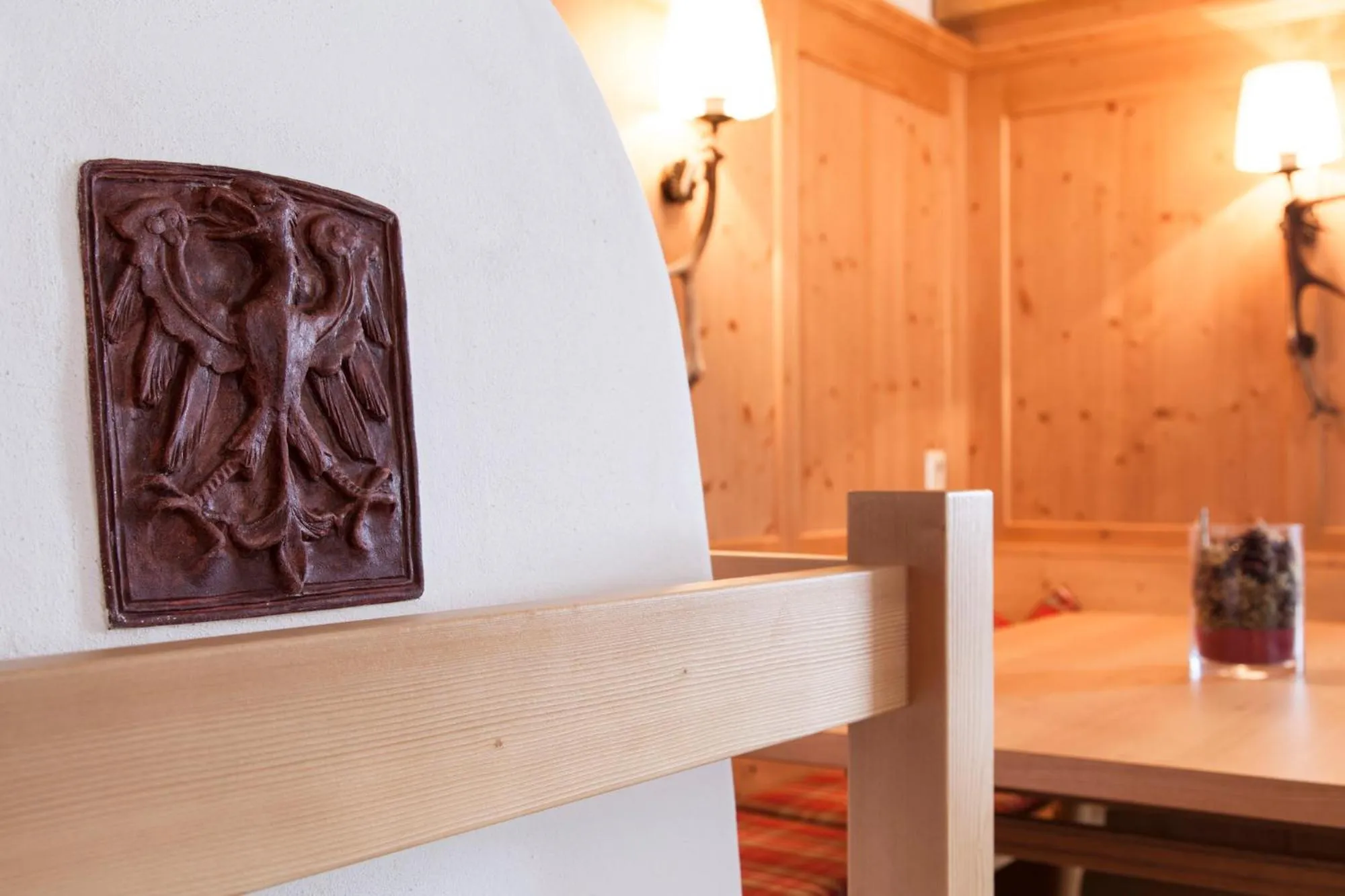 Decorative detail, Bed in Schweiger