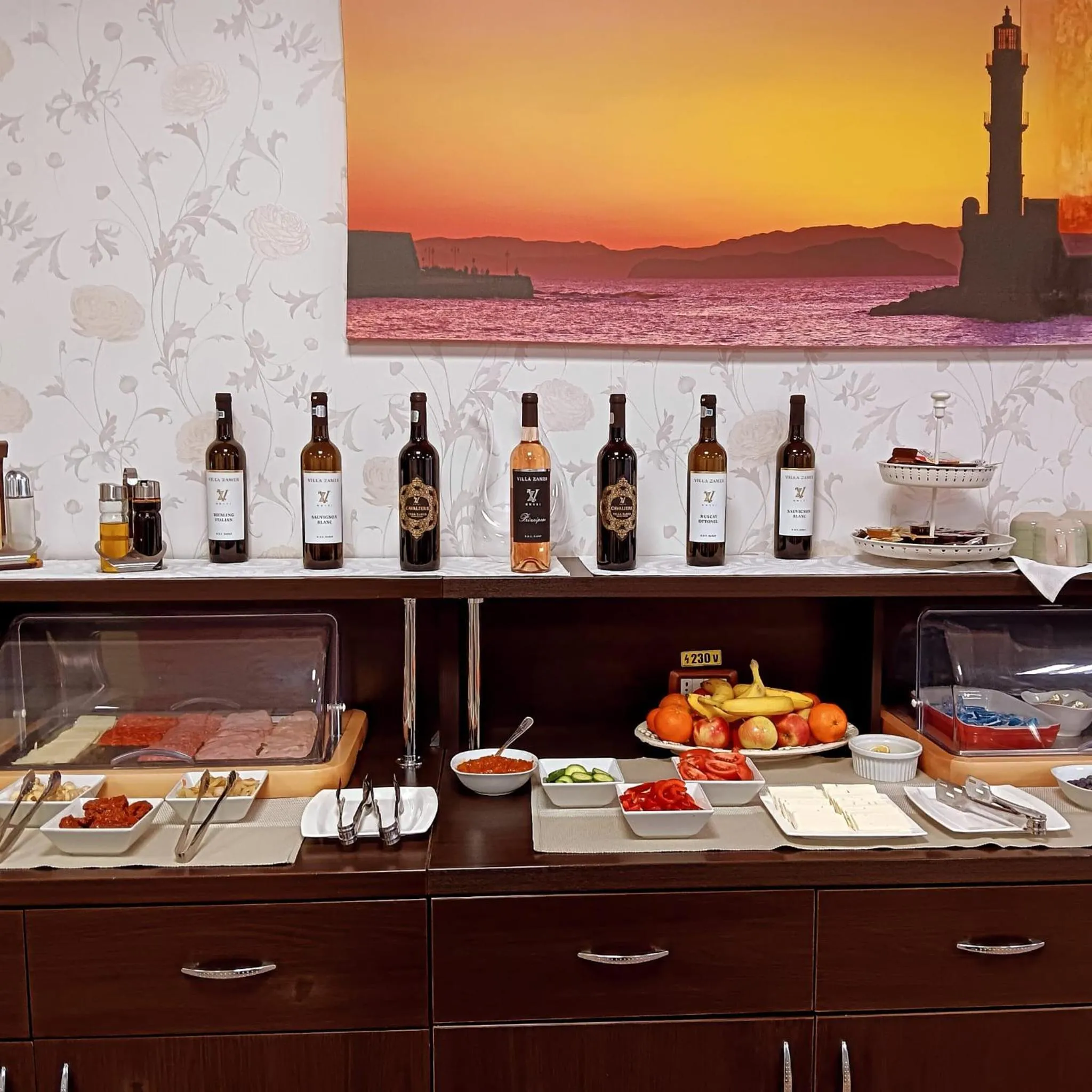 Continental breakfast in Hotel vila veneto