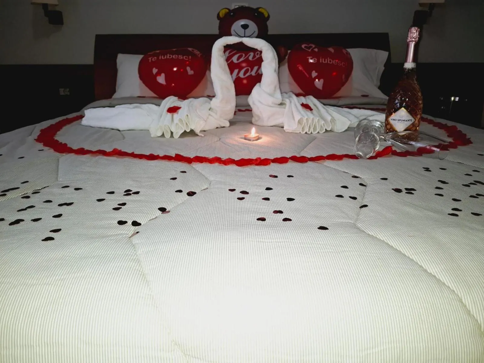 Bedroom, Bed in Hotel vila veneto