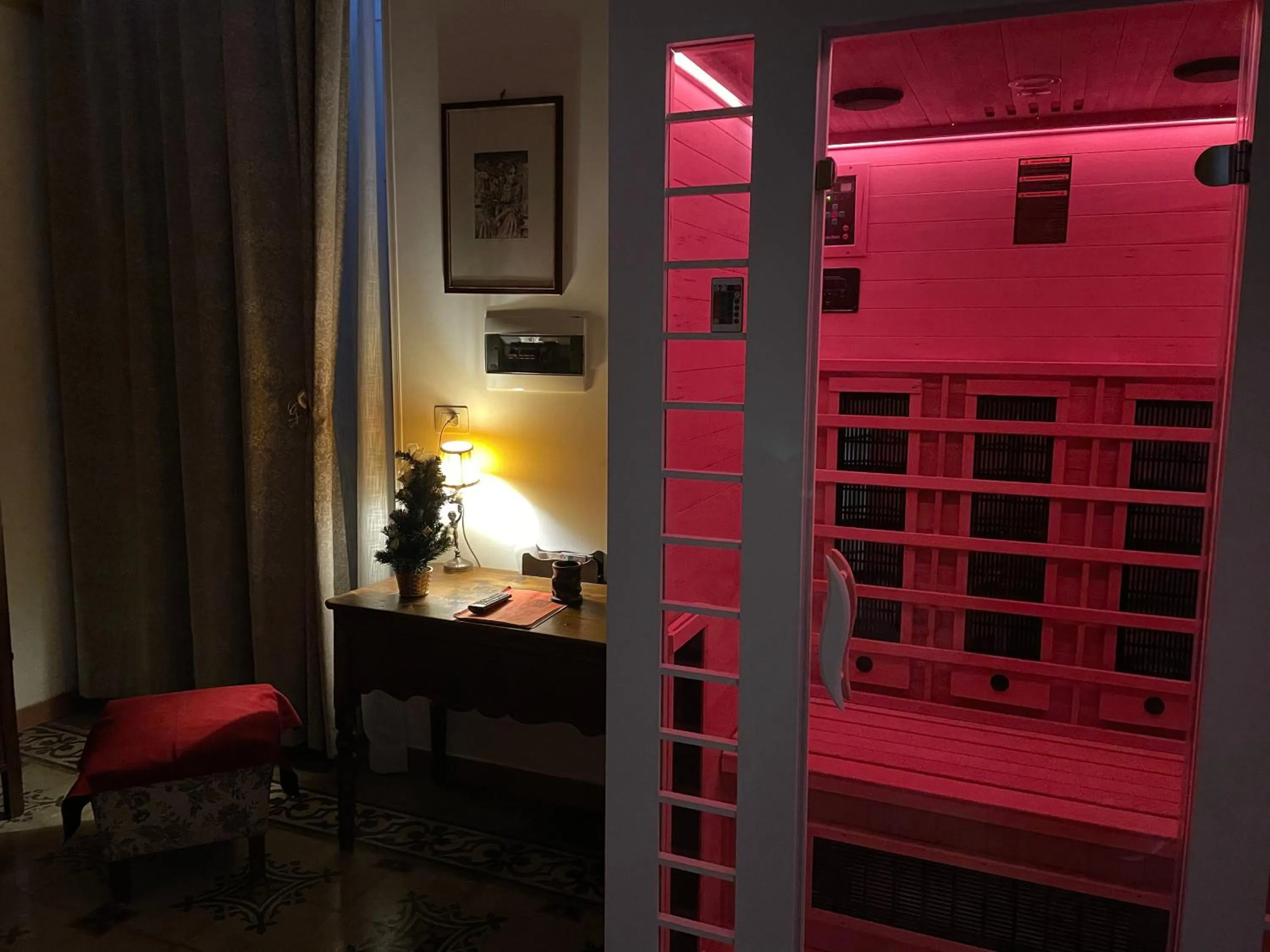 Sauna in B&B ME Palace