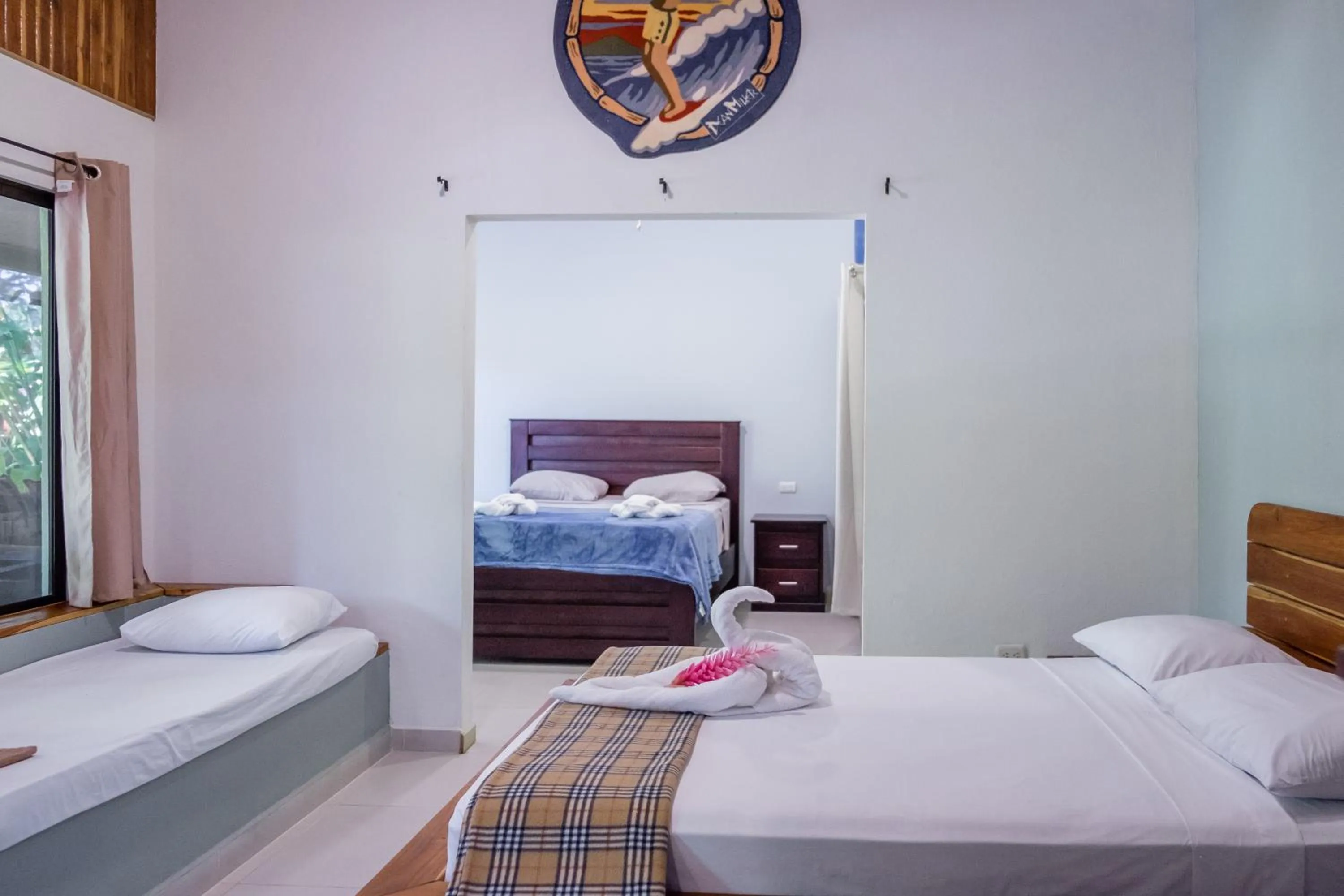 Bed in Zula Inn Aparthotel