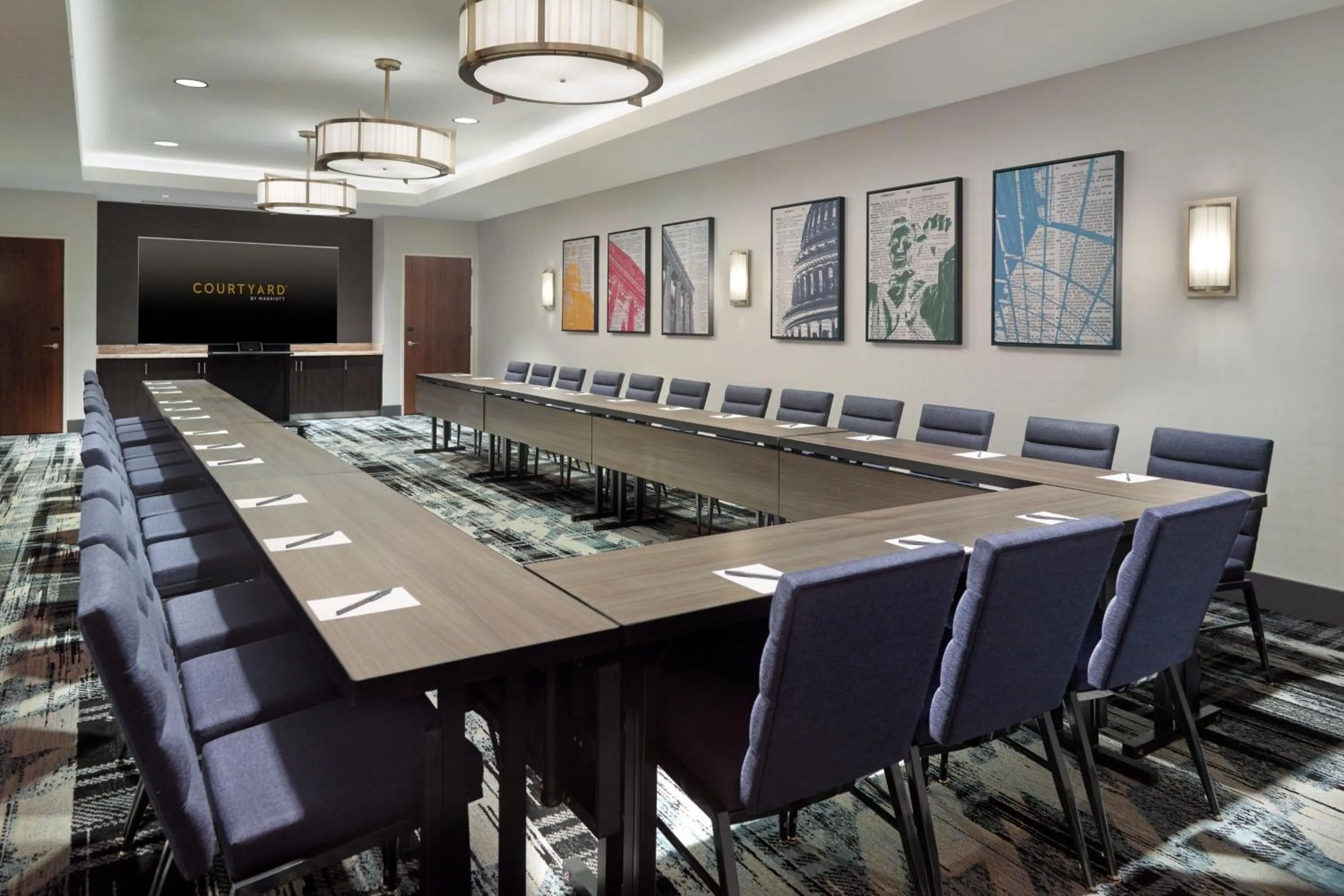 Meeting/conference room in Courtyard by Marriott Washington, D.C./Foggy Bottom