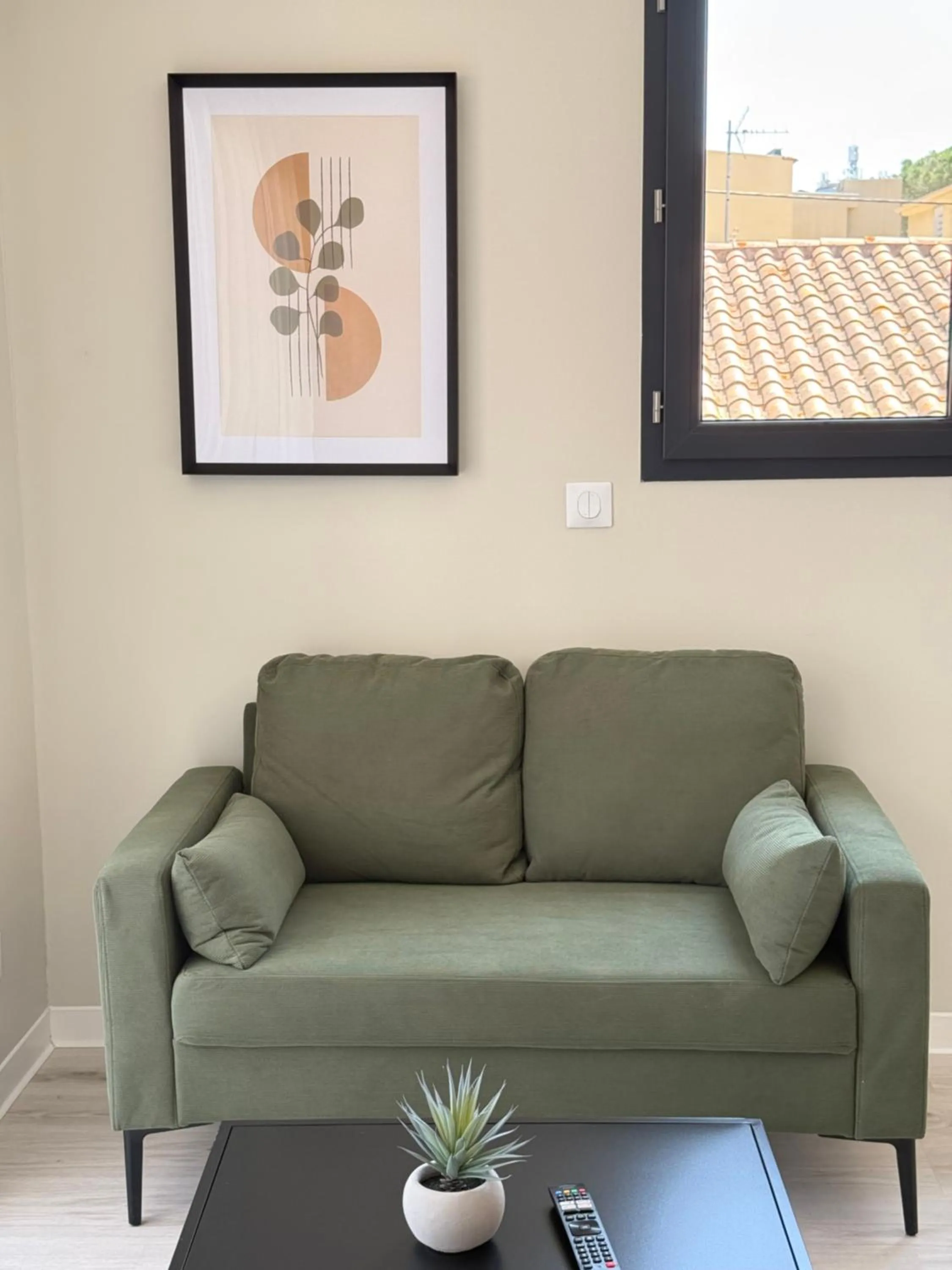 Seating area in Hotel Aquarius