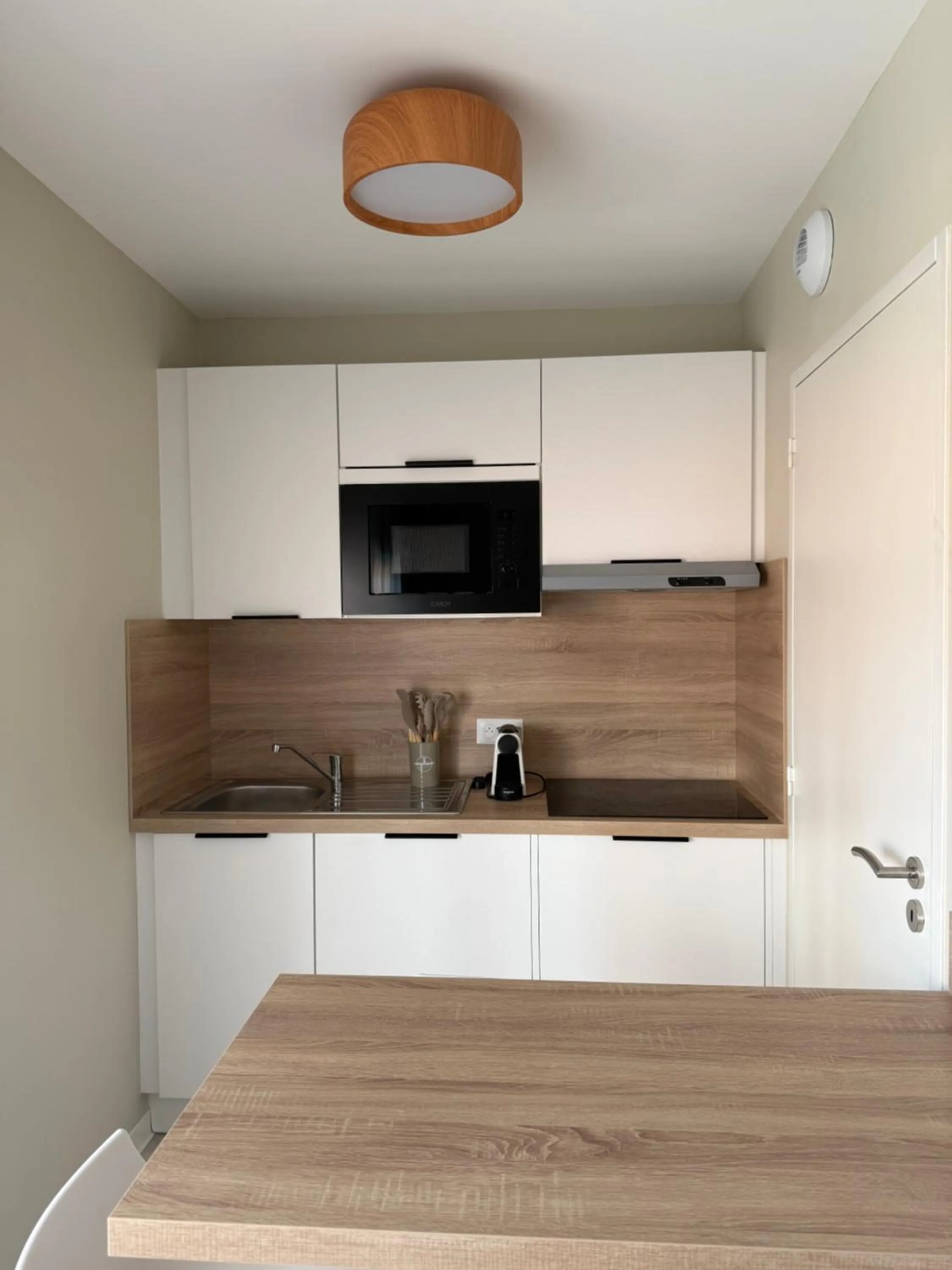 Kitchen or kitchenette in Hotel Aquarius
