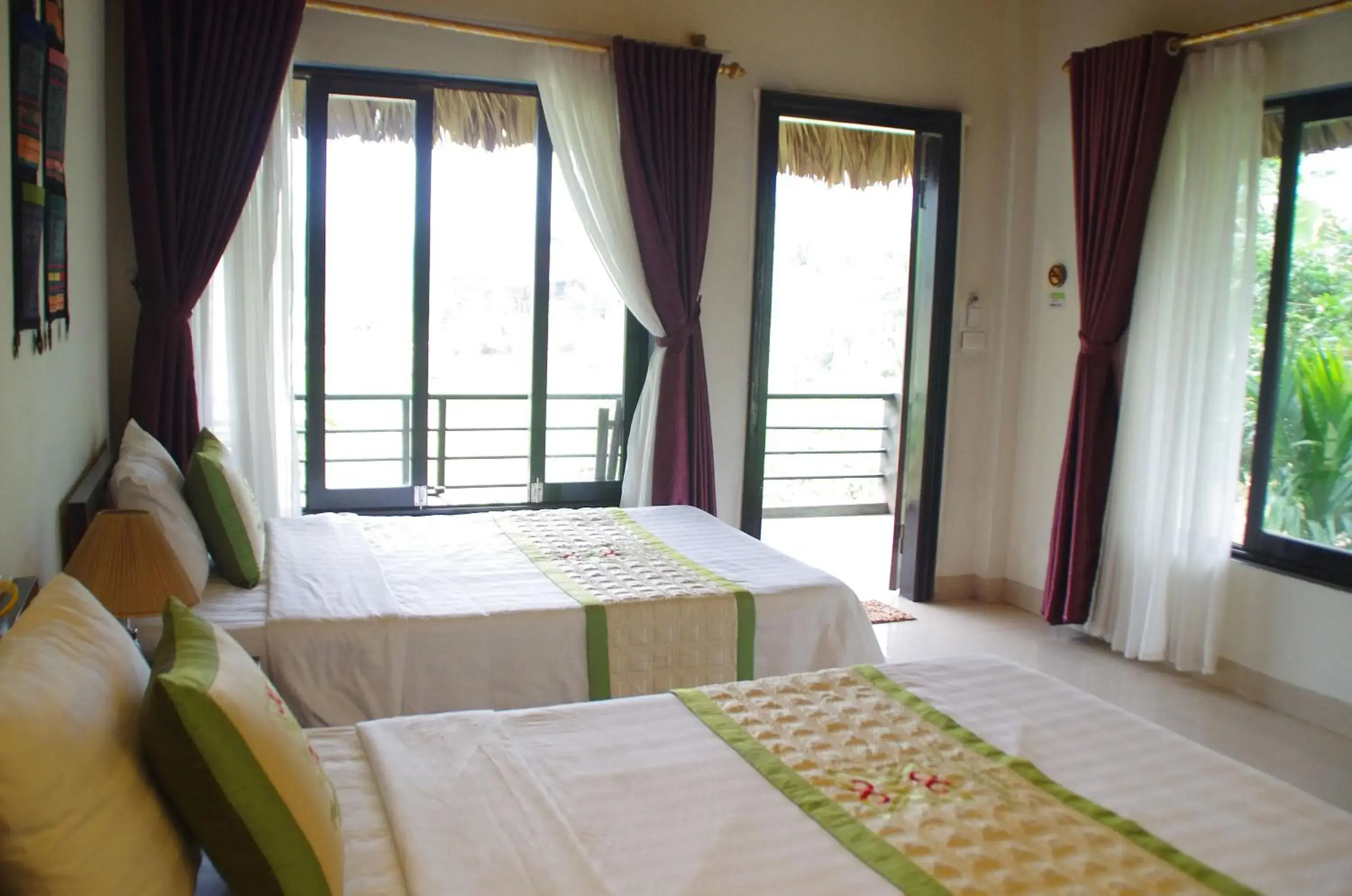 Deluxe Bungalow Pool View - single occupancy in Mai Chau Sky Resort Deluxe Bungalow Pool View - single occupancy in Mai Chau Sky Resort