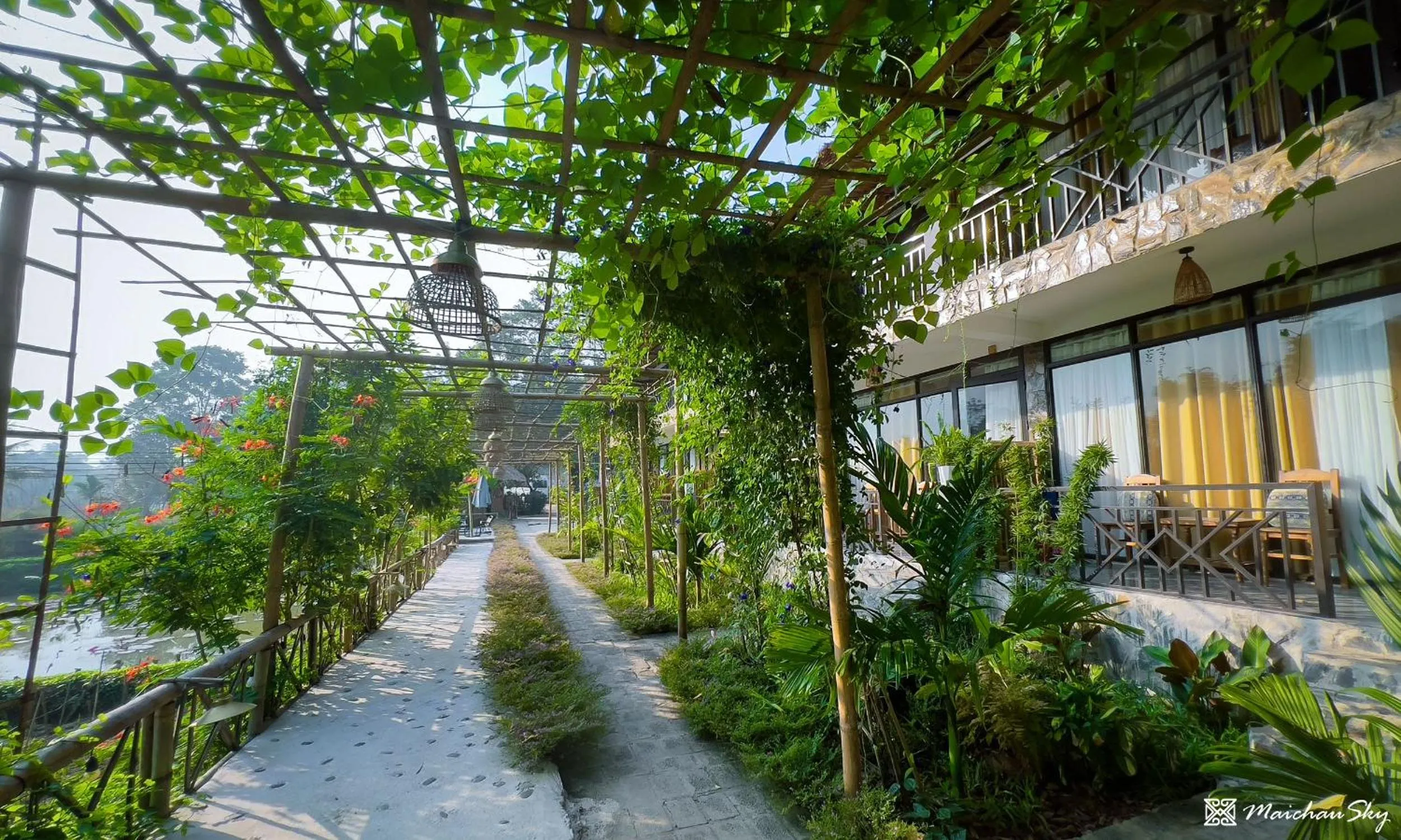 Property building in Mai Chau Sky Resort