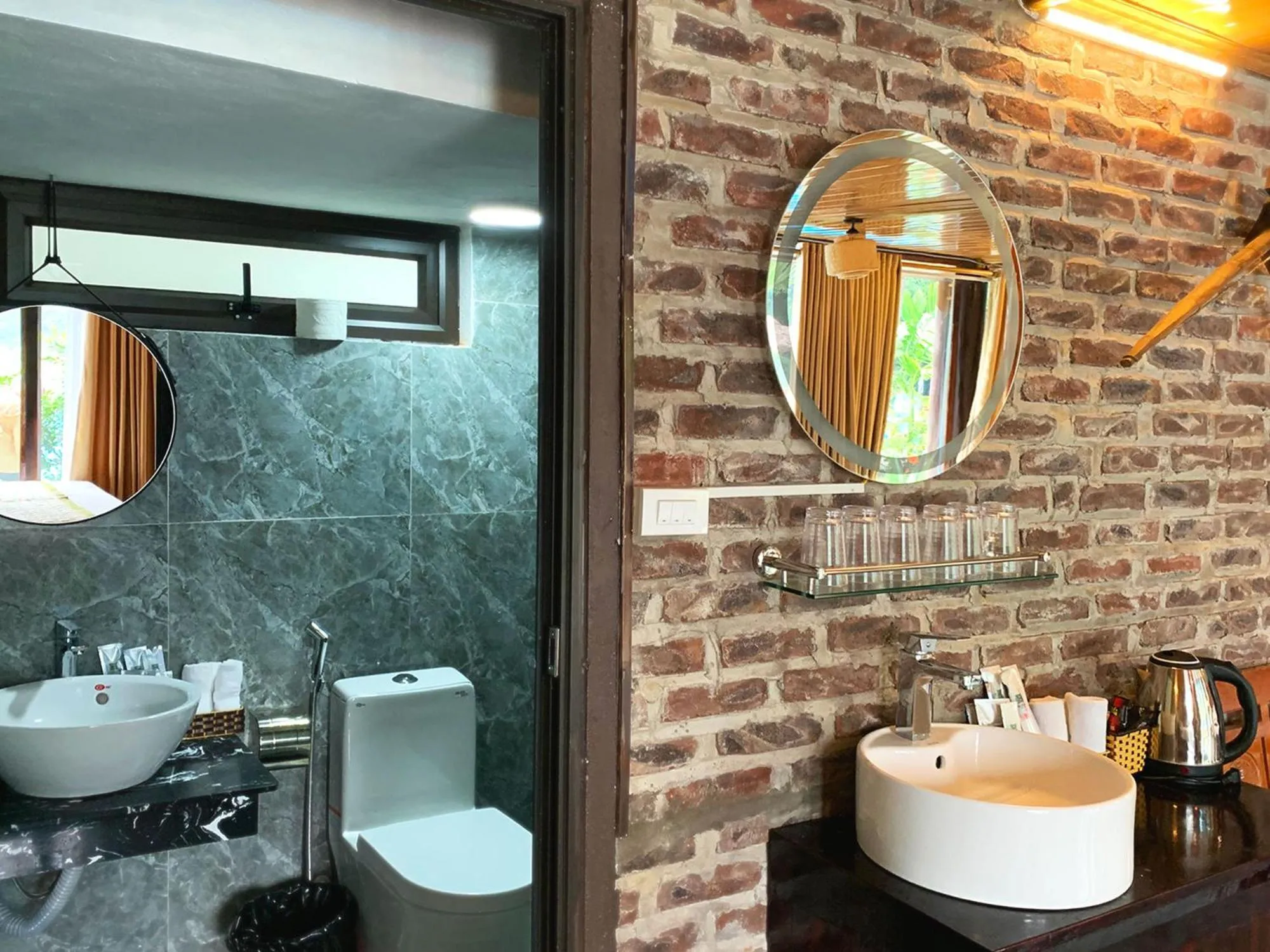 Toilet in Mai Chau Sky Resort