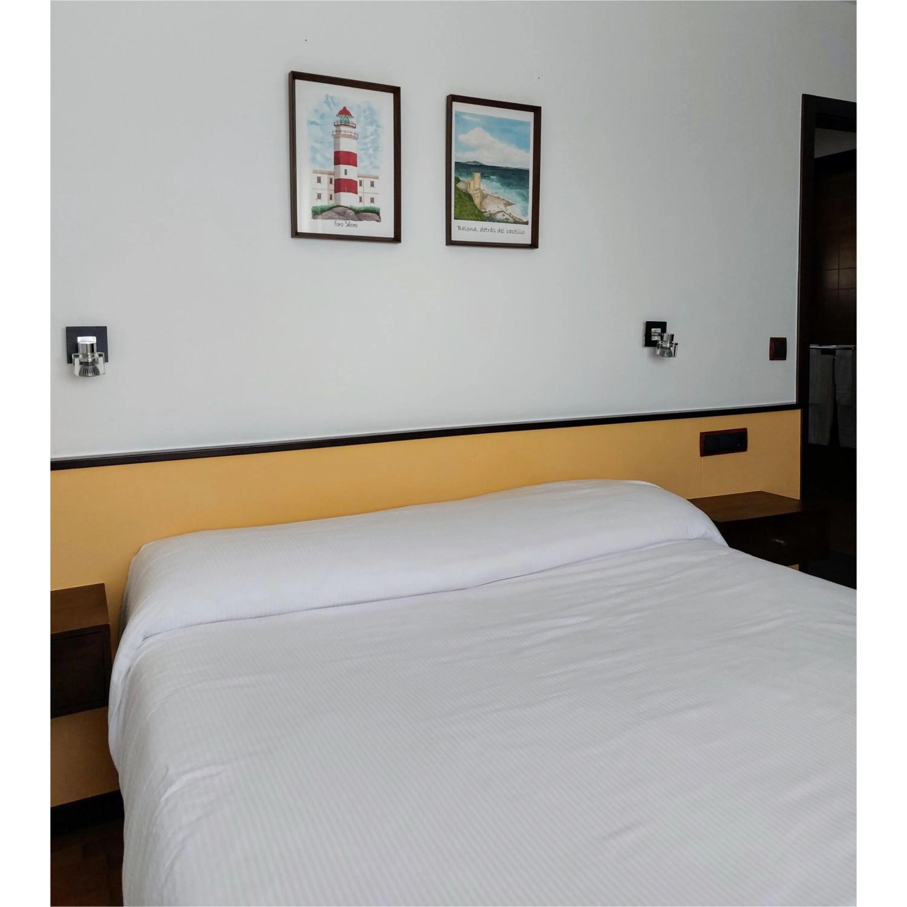 Bed in Hotel Apartamento Marouco