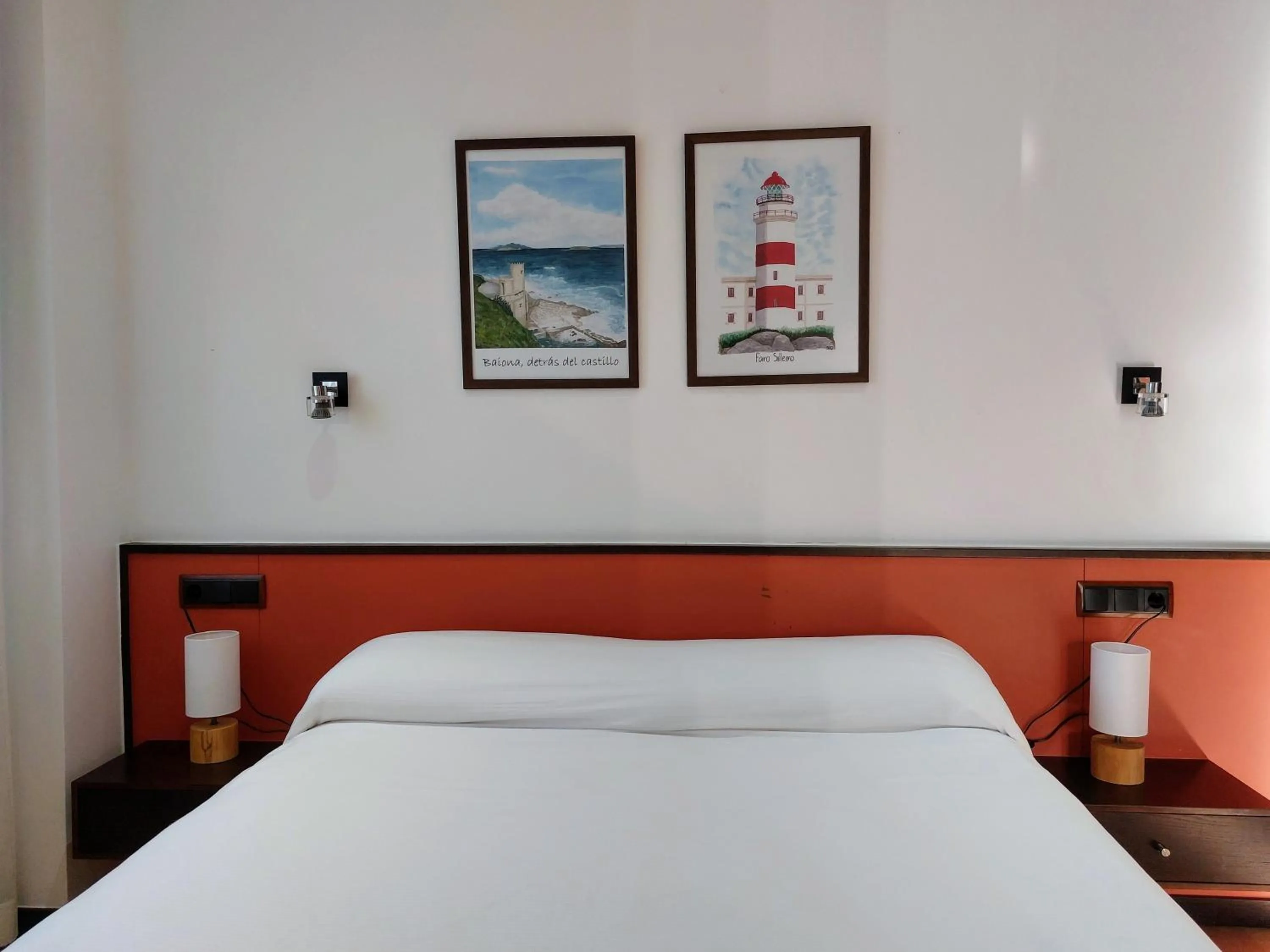 Bed in Hotel Apartamento Marouco