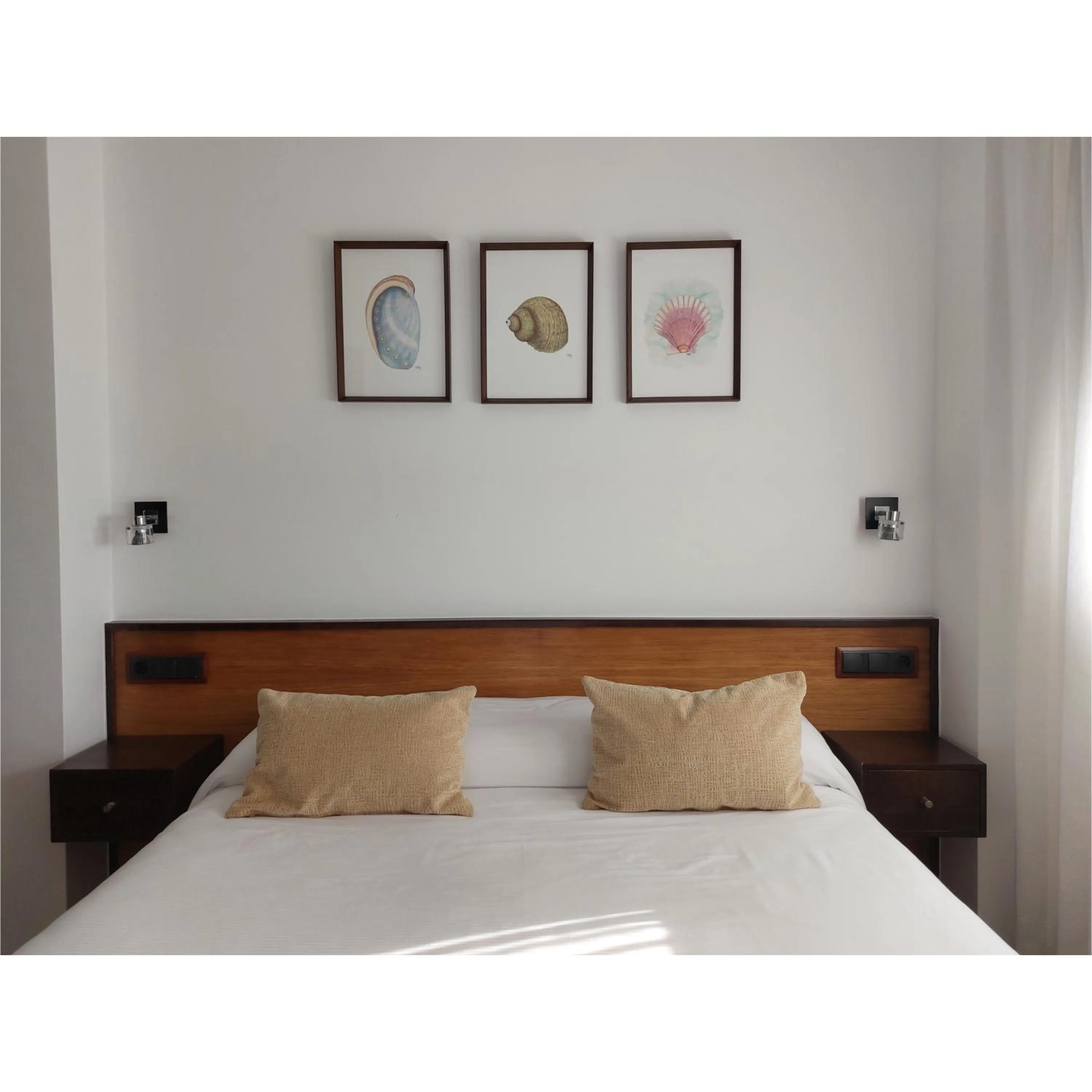 Bed in Hotel Apartamento Marouco