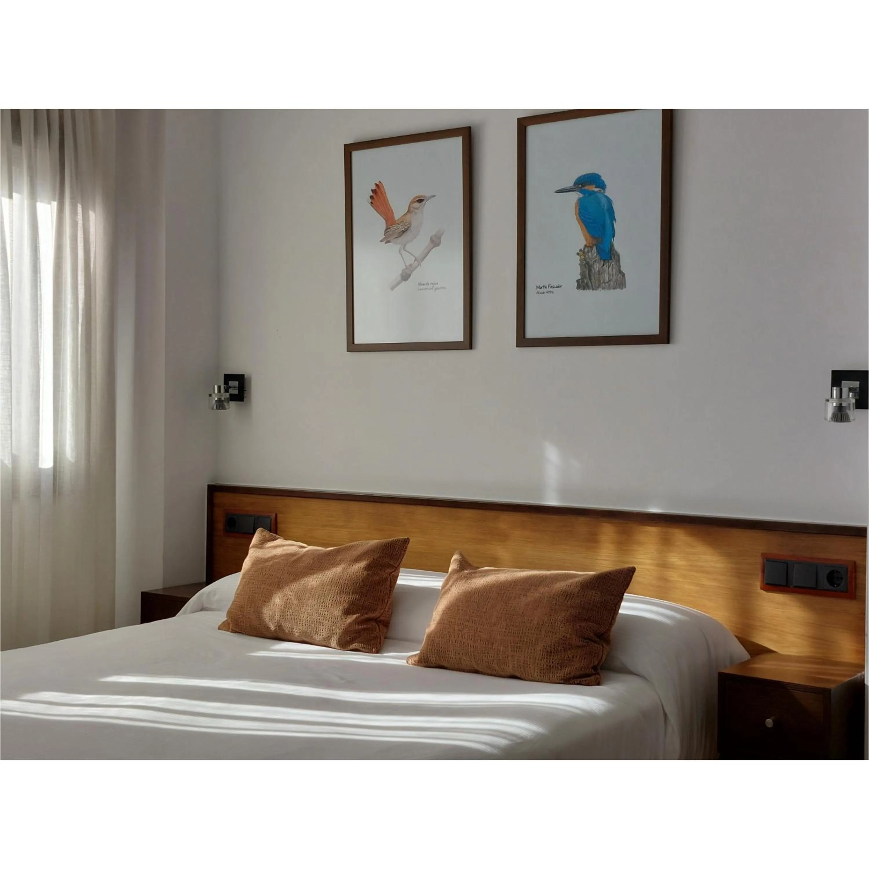 Bed in Hotel Apartamento Marouco