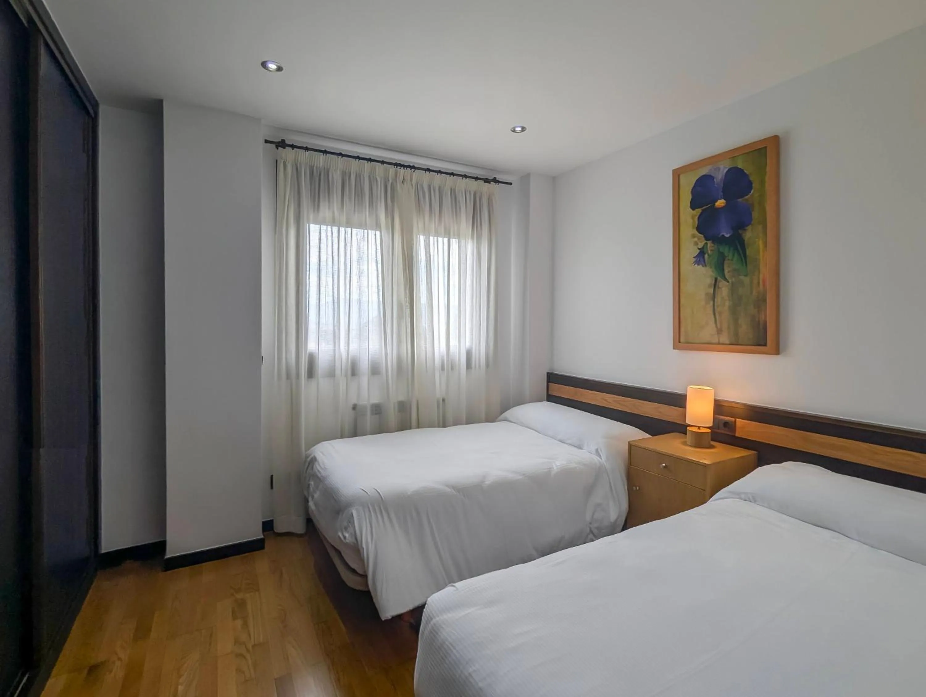 Bed in Hotel Apartamento Marouco