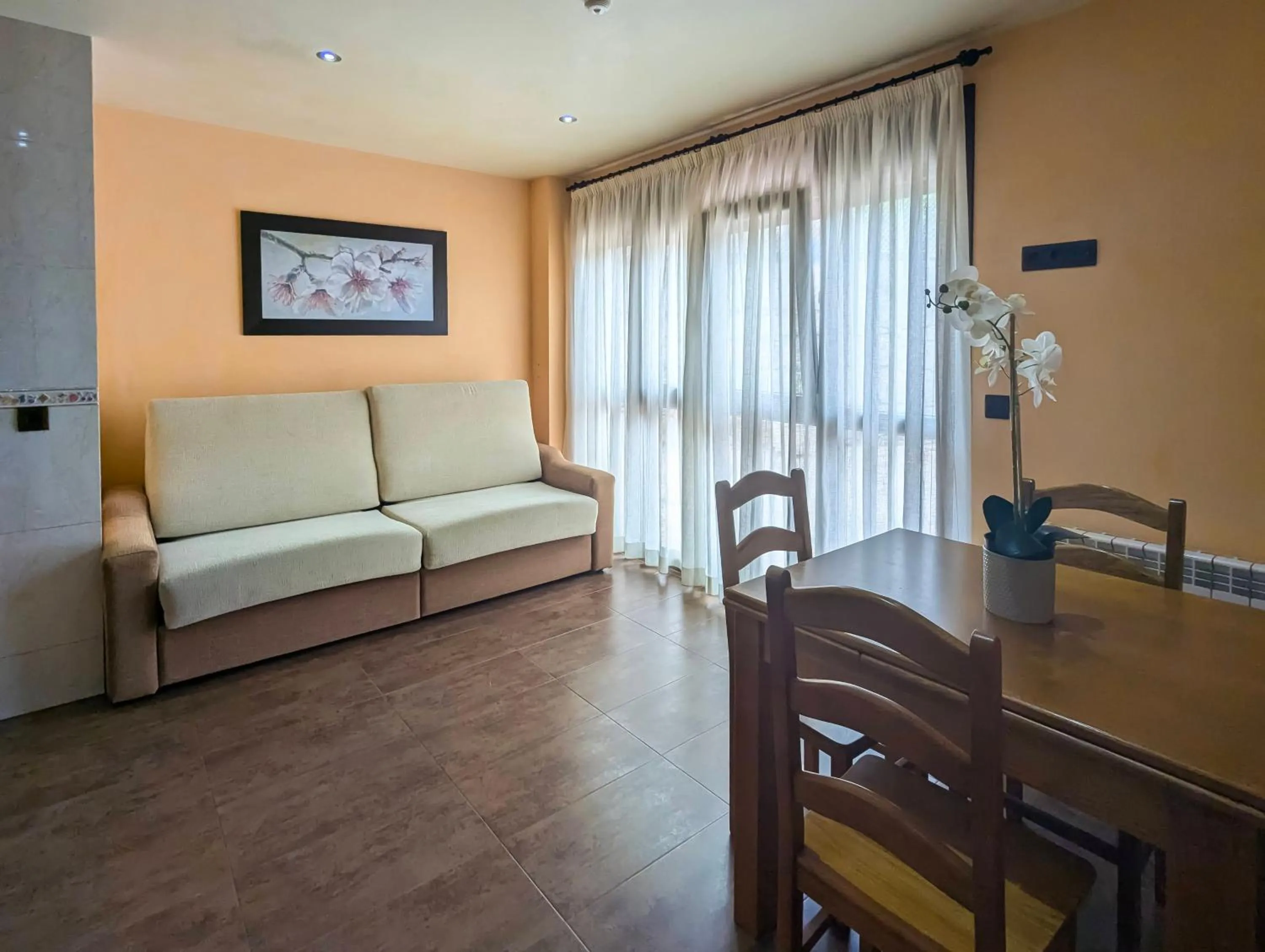 TV and multimedia, Bed in Hotel Apartamento Marouco