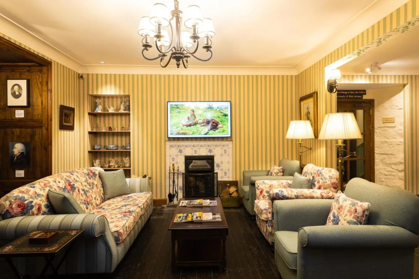 Lobby or reception in Rokeby Manor