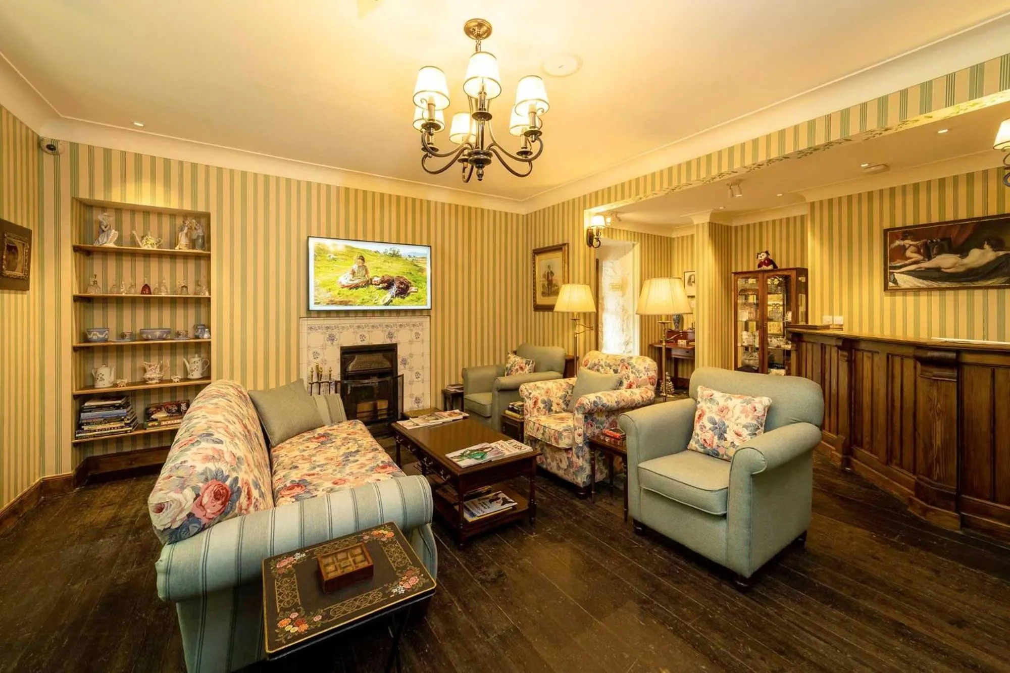 Lobby or reception in Rokeby Manor