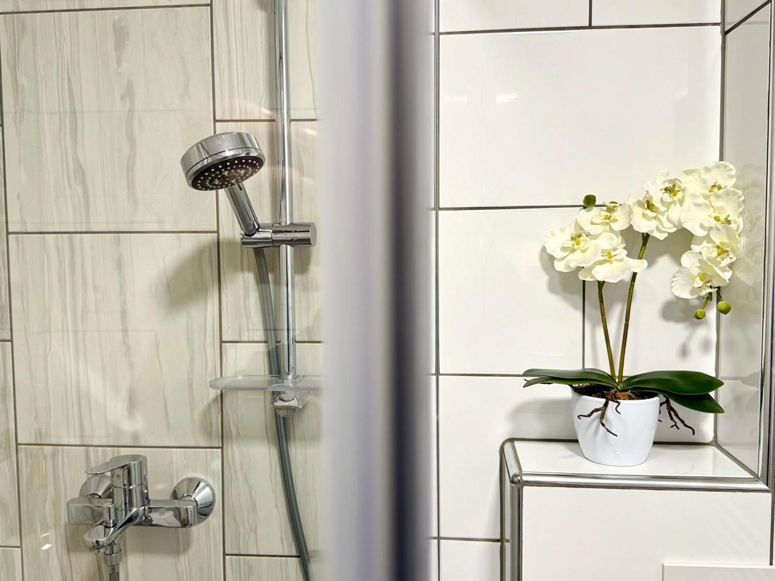 Shower in Guest house Kobal