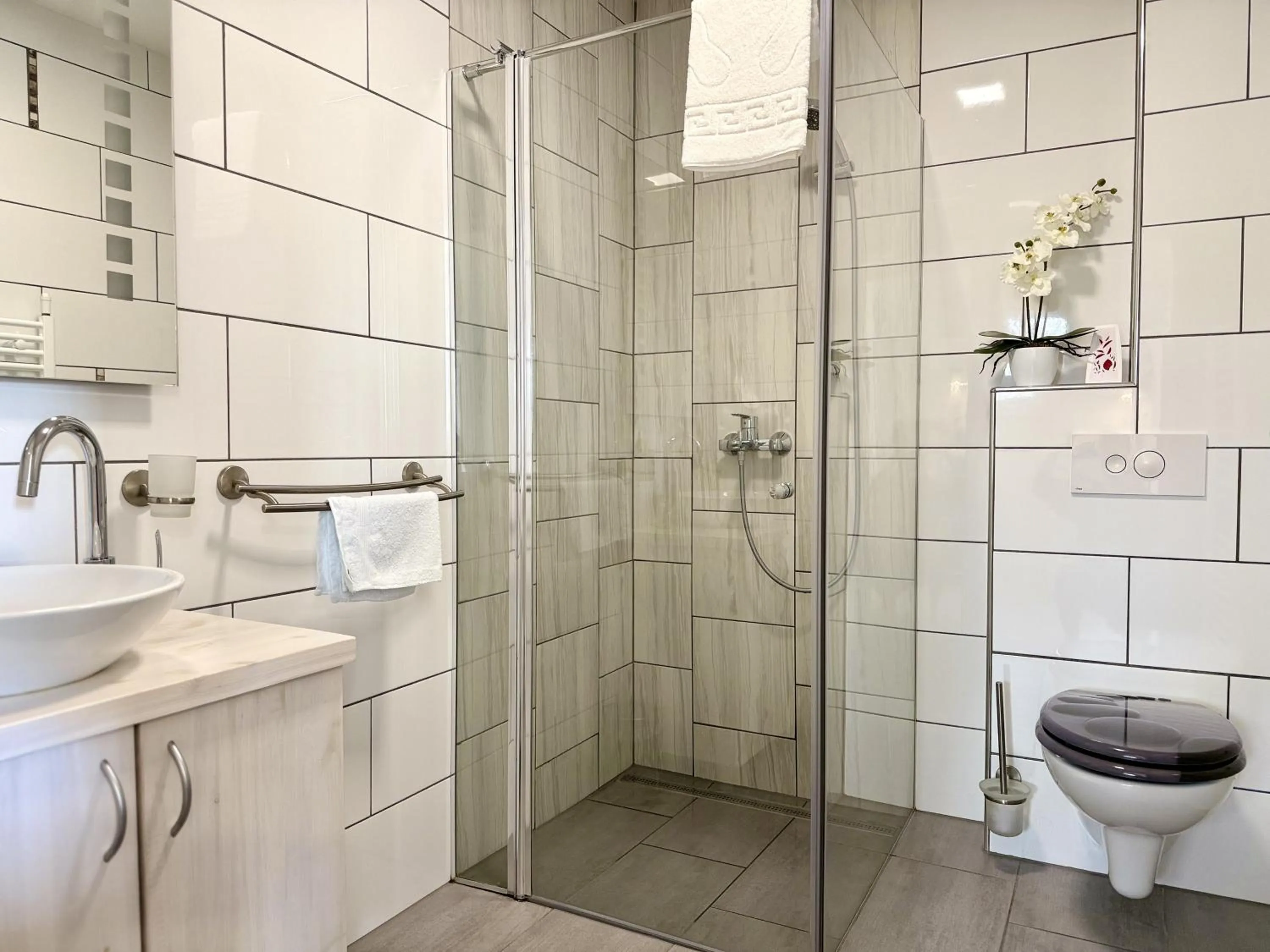 Shower in Guest house Kobal