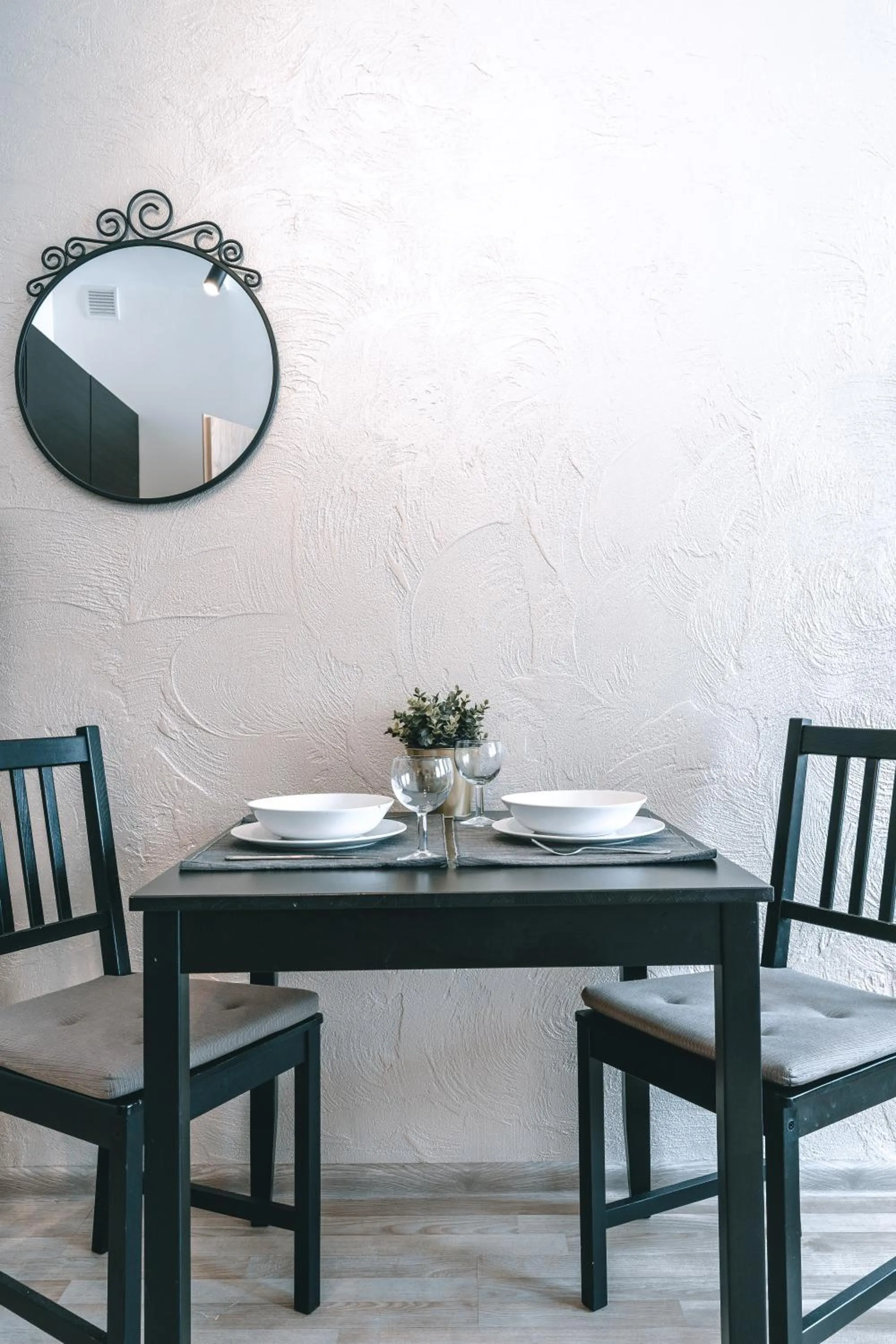 Dining area in Brother House Kaunas
