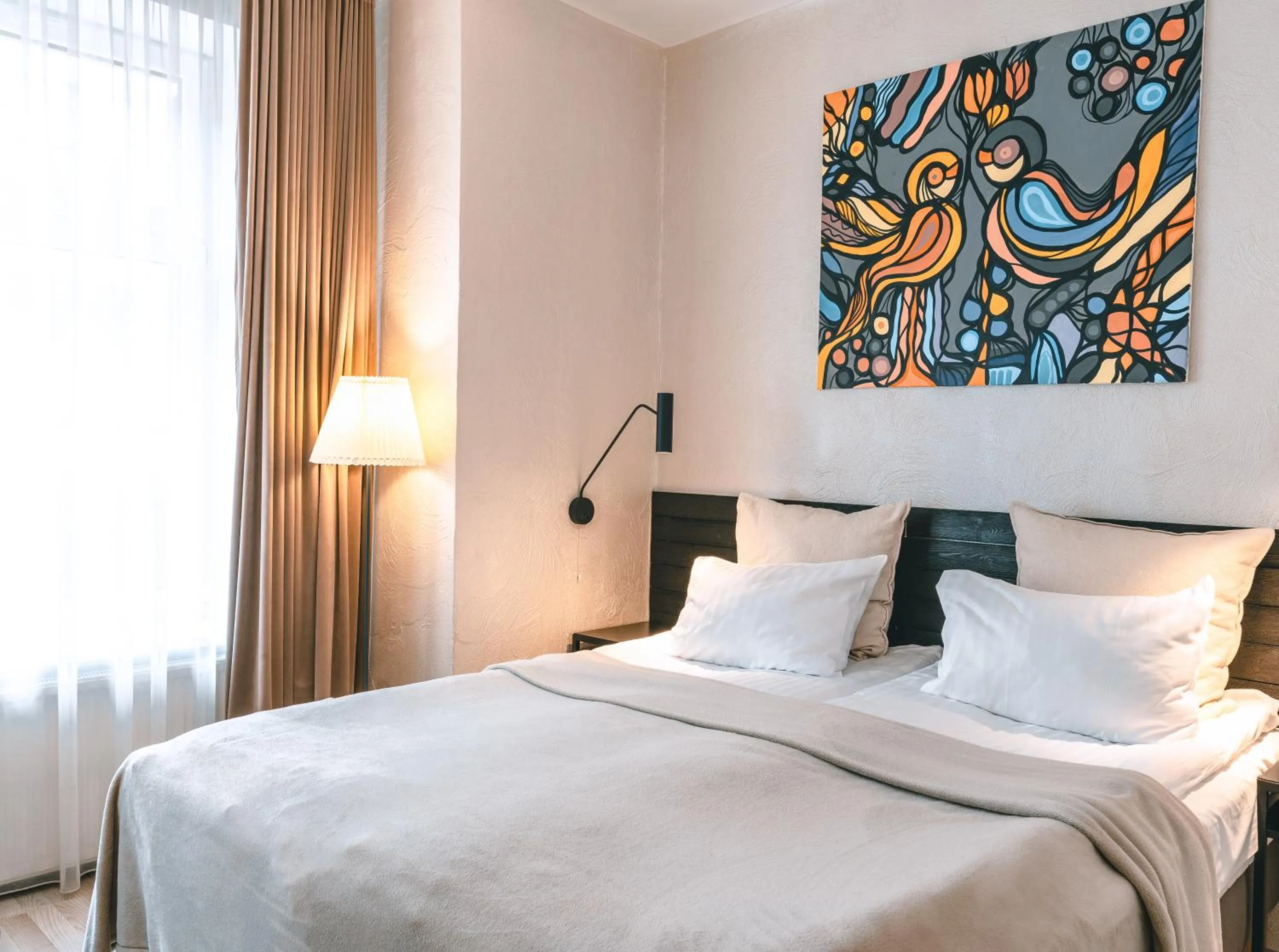 Bed in Brother House Kaunas