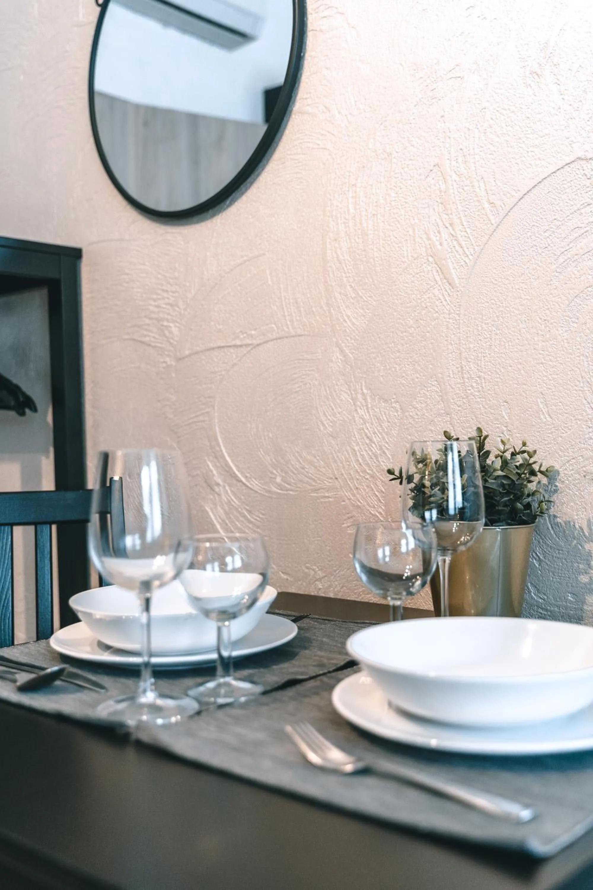 Dining area in Brother House Kaunas