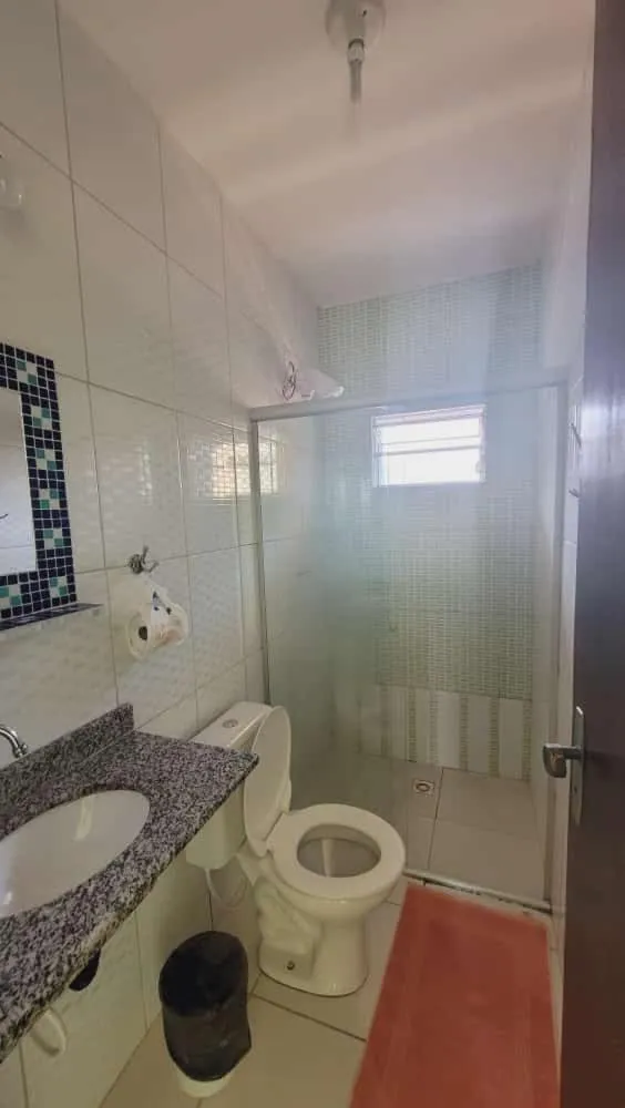 Toilet in Hotel Recanto do Sol