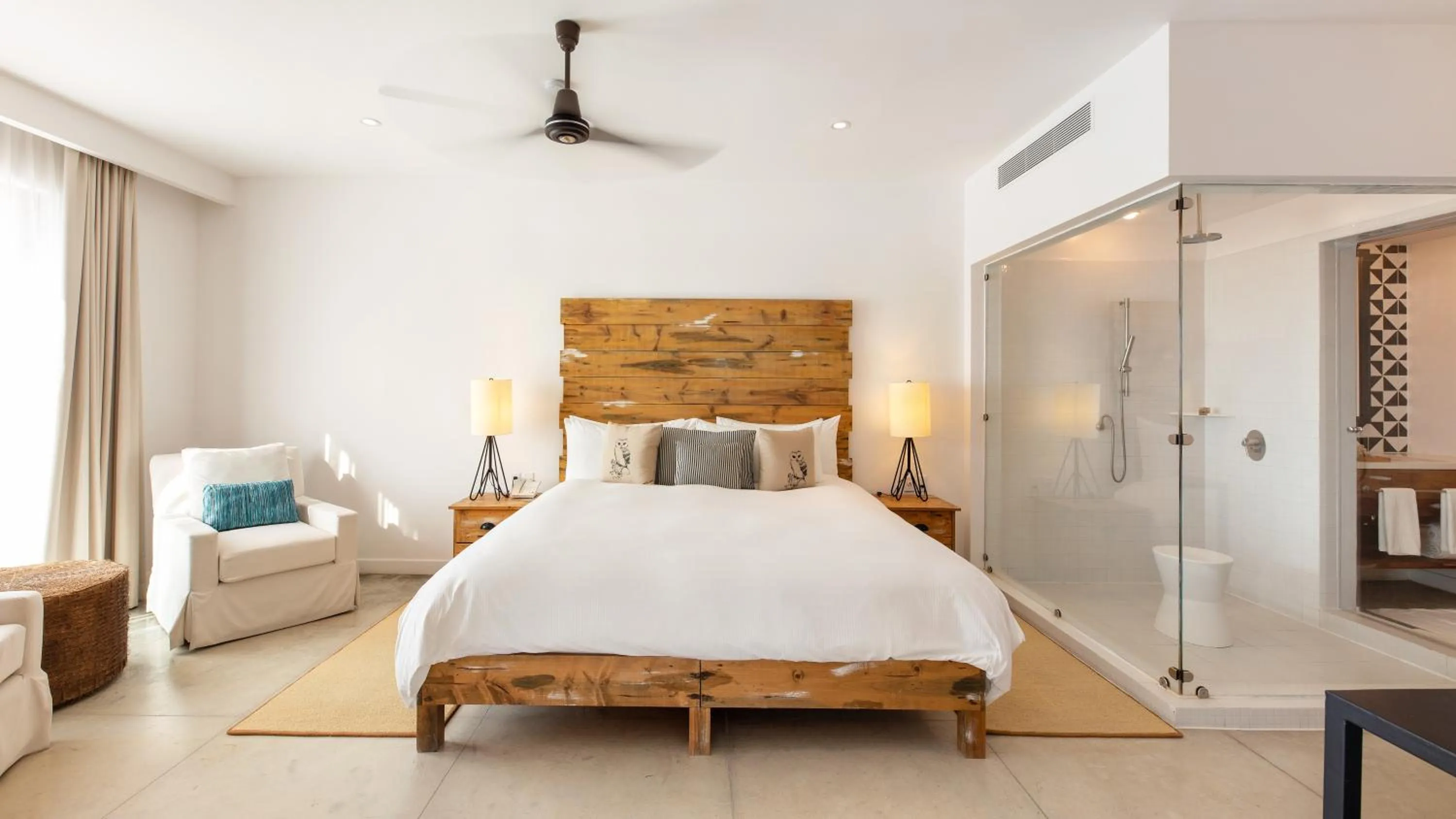 Bed in Hotel El Ganzo - Adults Only