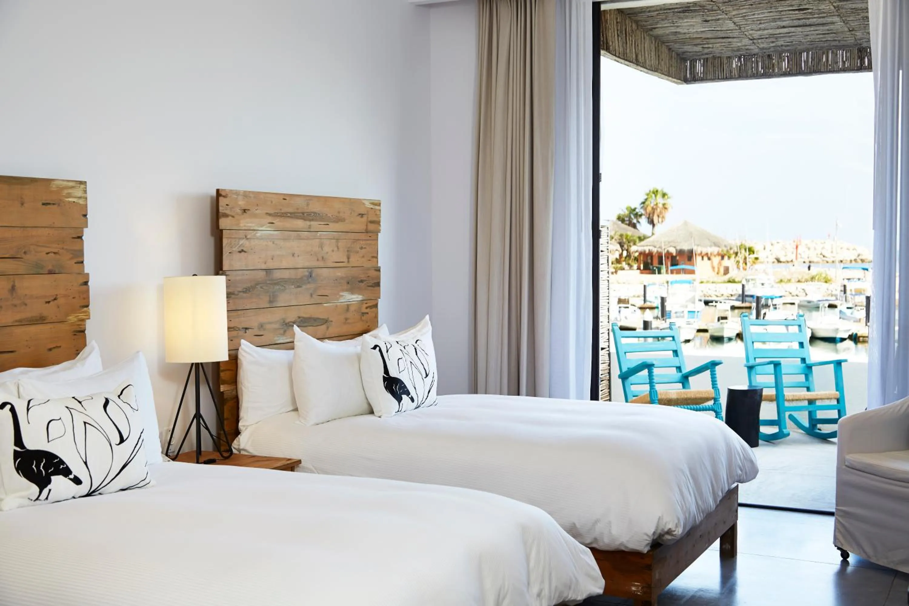 Bed in Hotel El Ganzo - Adults Only