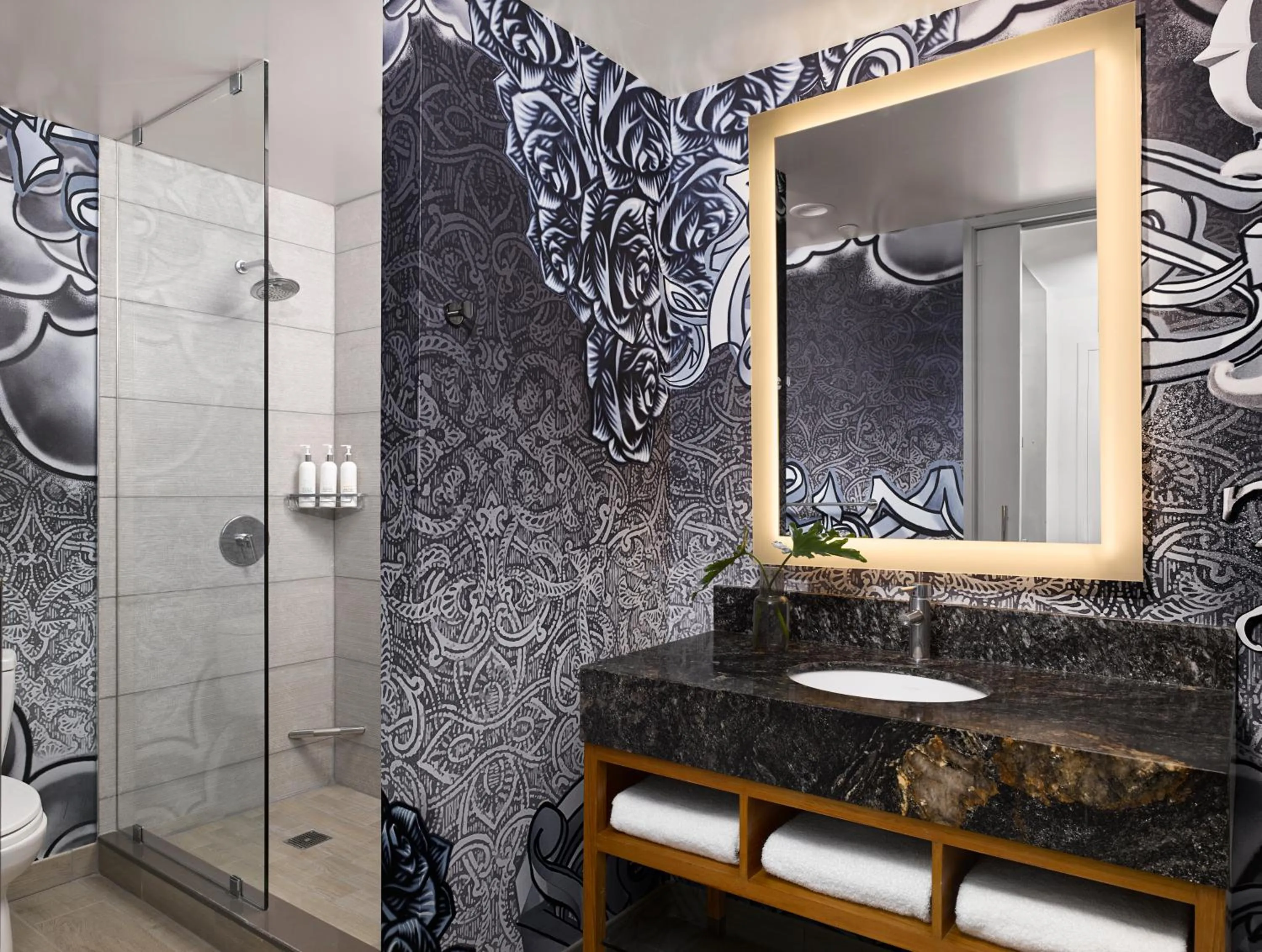 Bathroom in Alma San Diego Downtown, a Tribute Portfolio Hotel