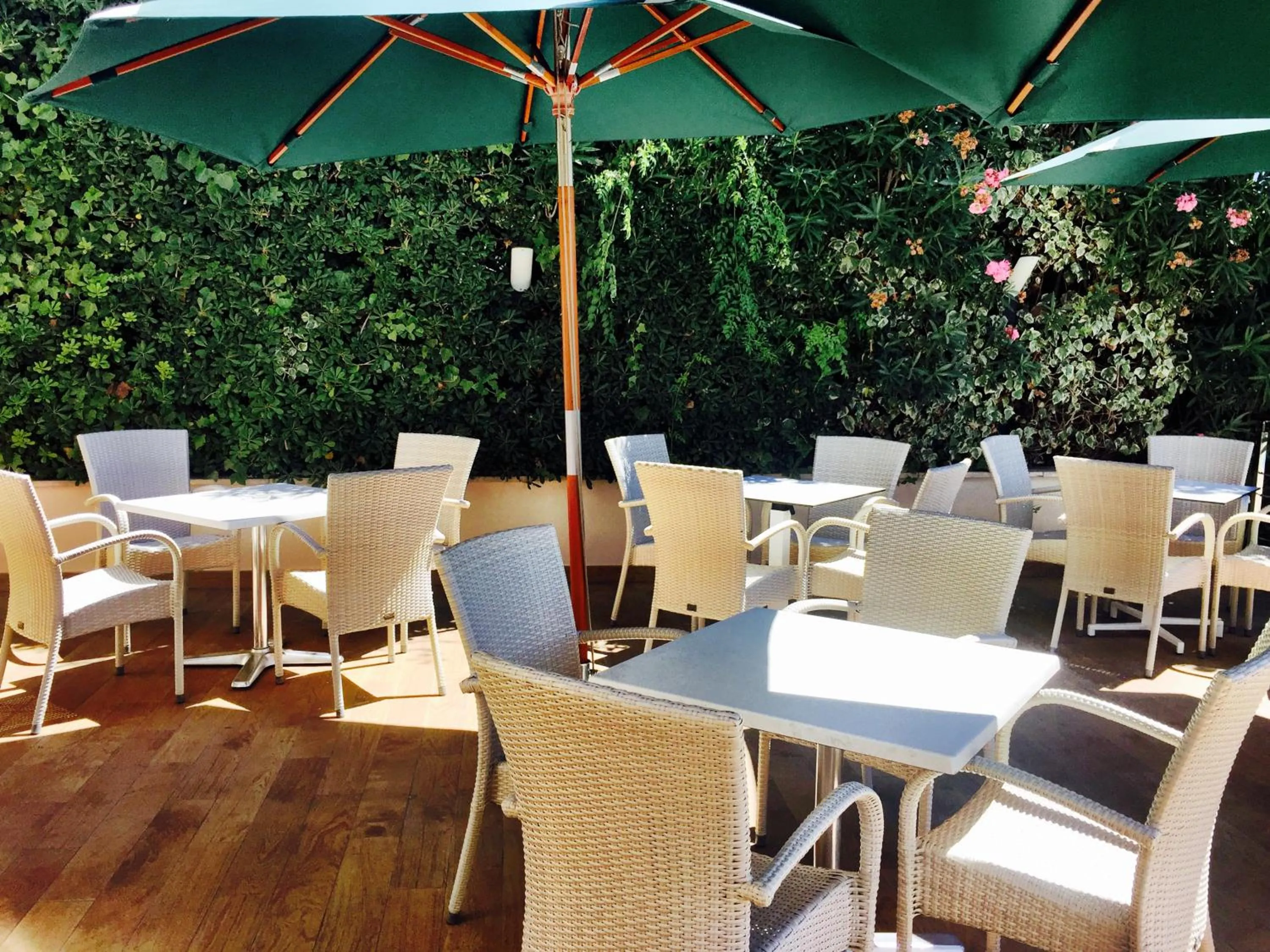 Patio in Hotel Vista Odin