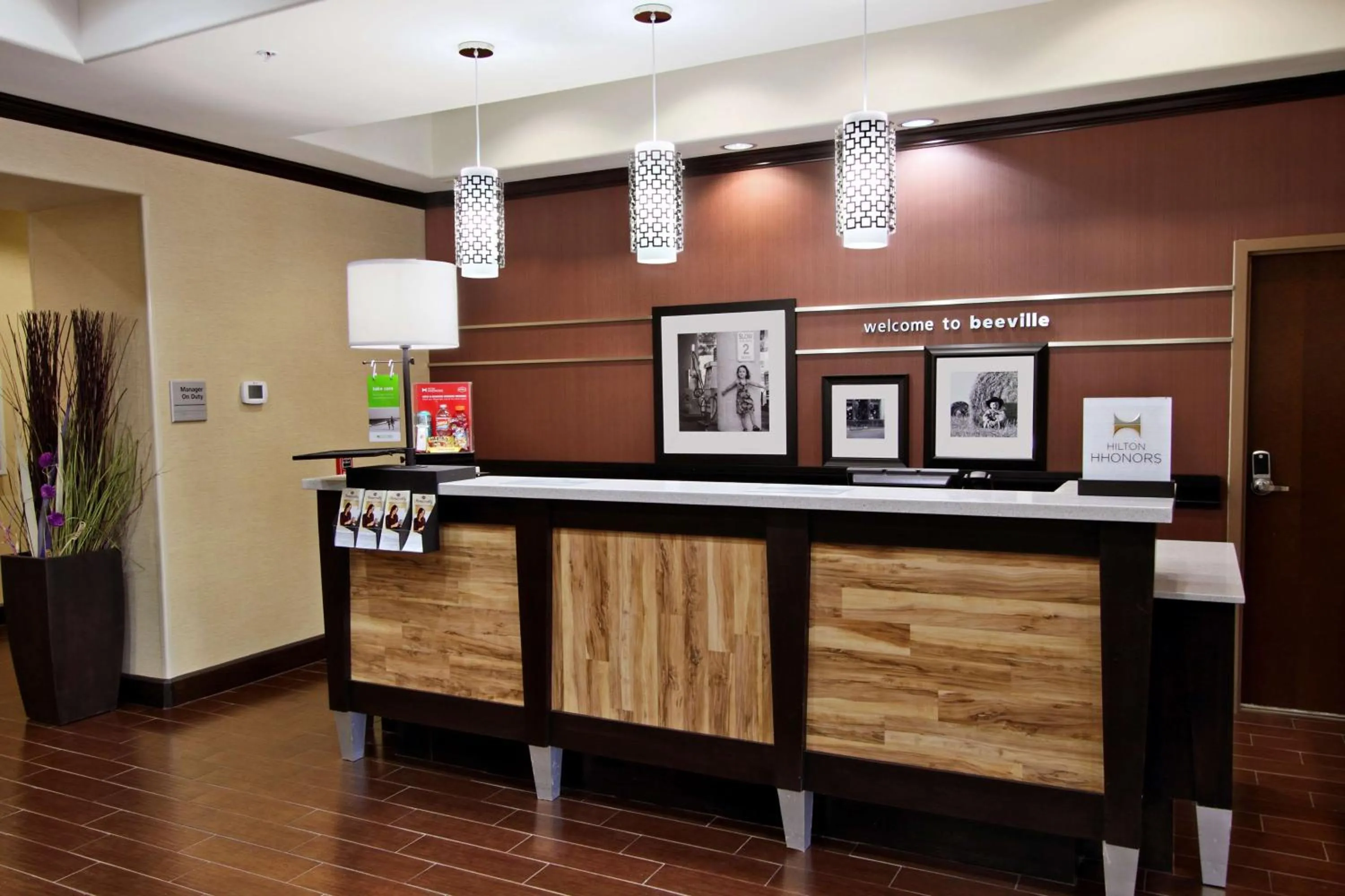 Lobby or reception in Hampton Inn Beeville