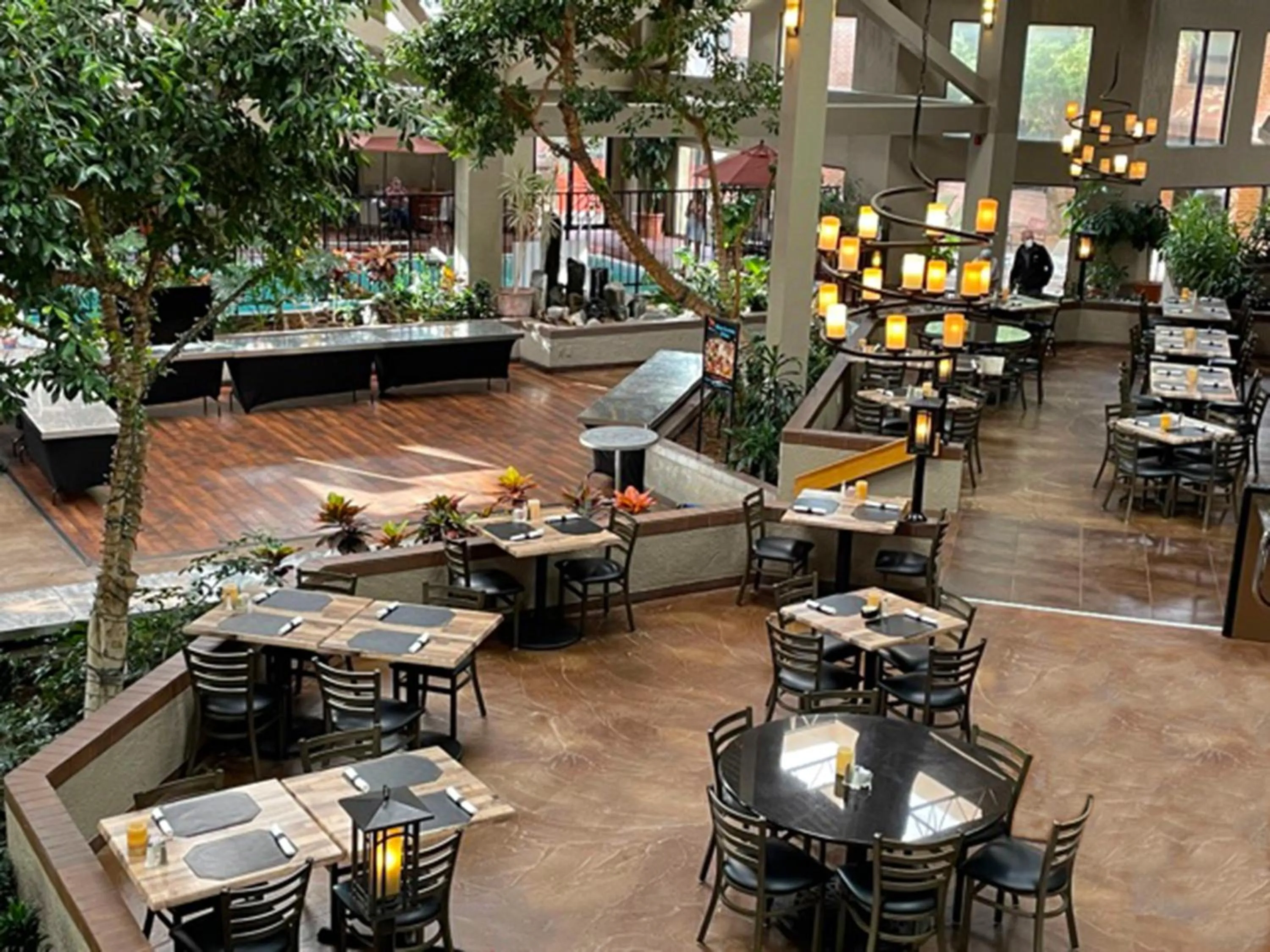 Restaurant/places to eat in The Academy Hotel Colorado Springs